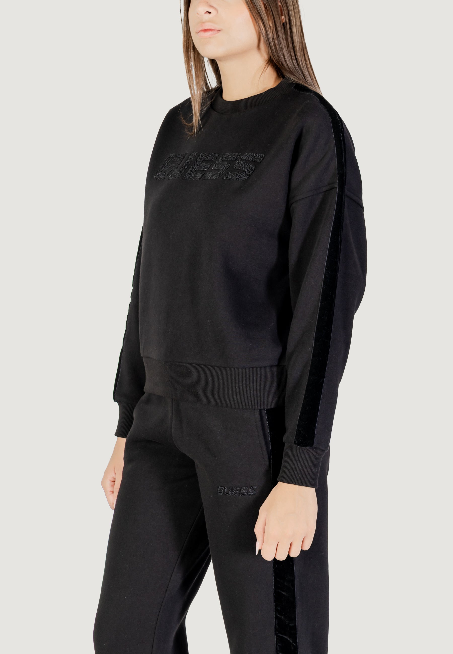 Felpa senza cappuccio Guess Active AELIA CN SWEATSHIRT