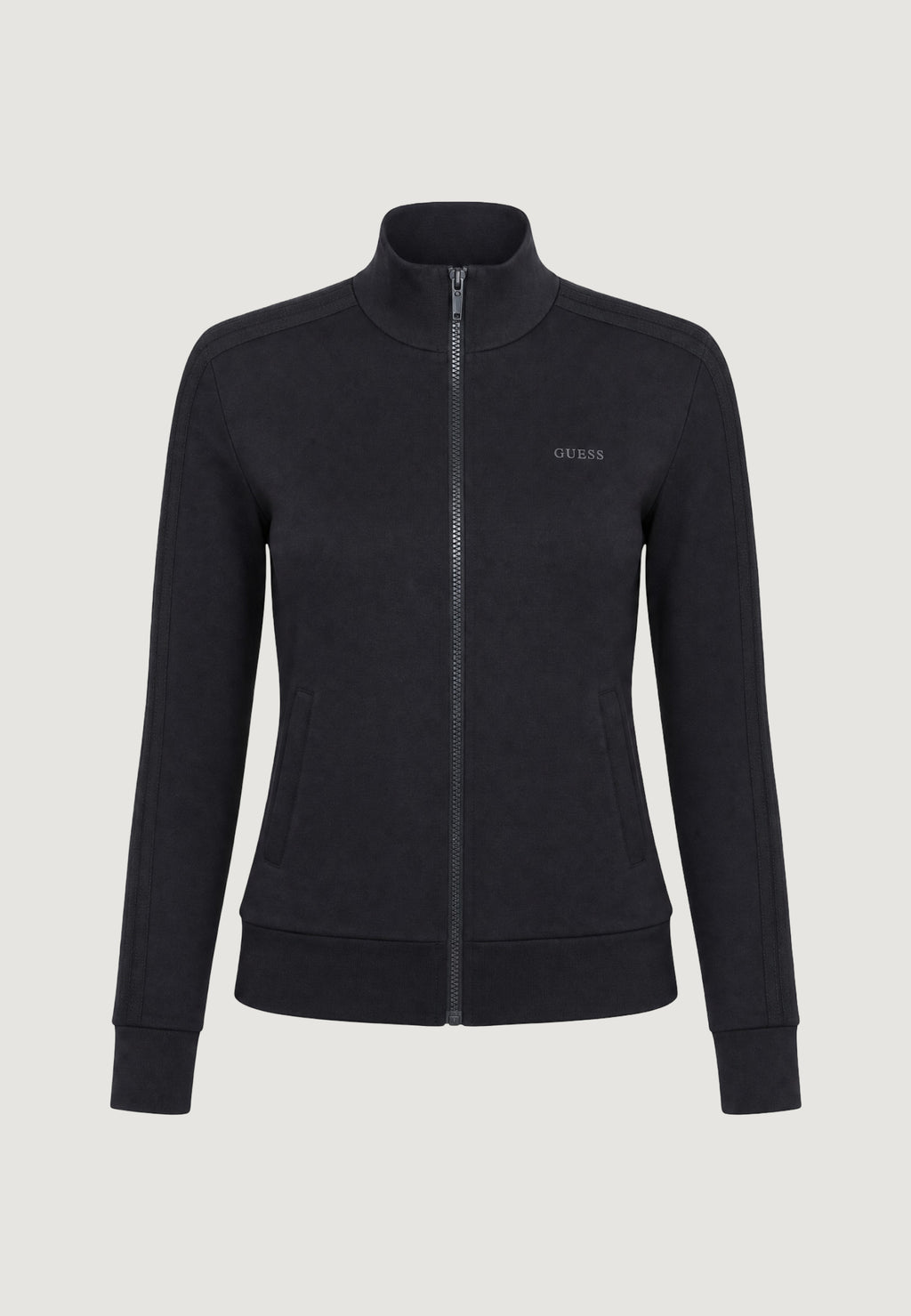 Felpa senza cappuccio Guess Active LYRA HIGH NECK FULL