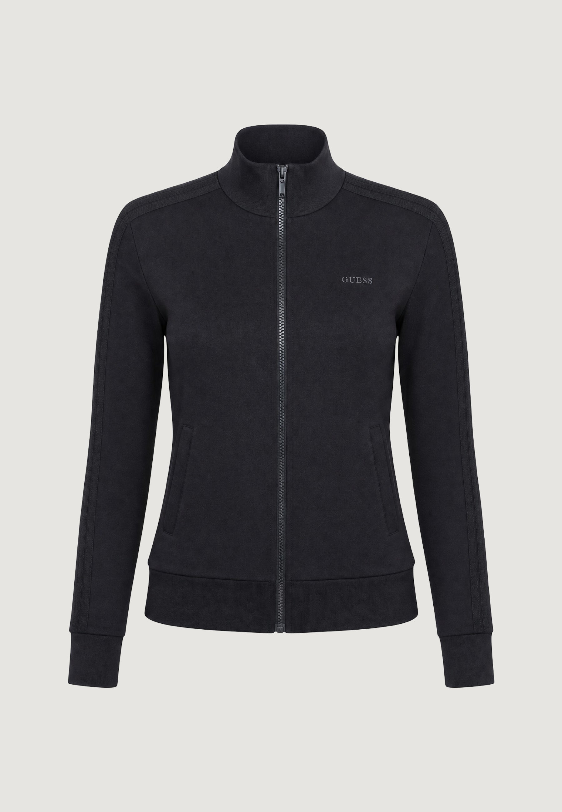 Felpa senza cappuccio Guess Active LYRA HIGH NECK FULL