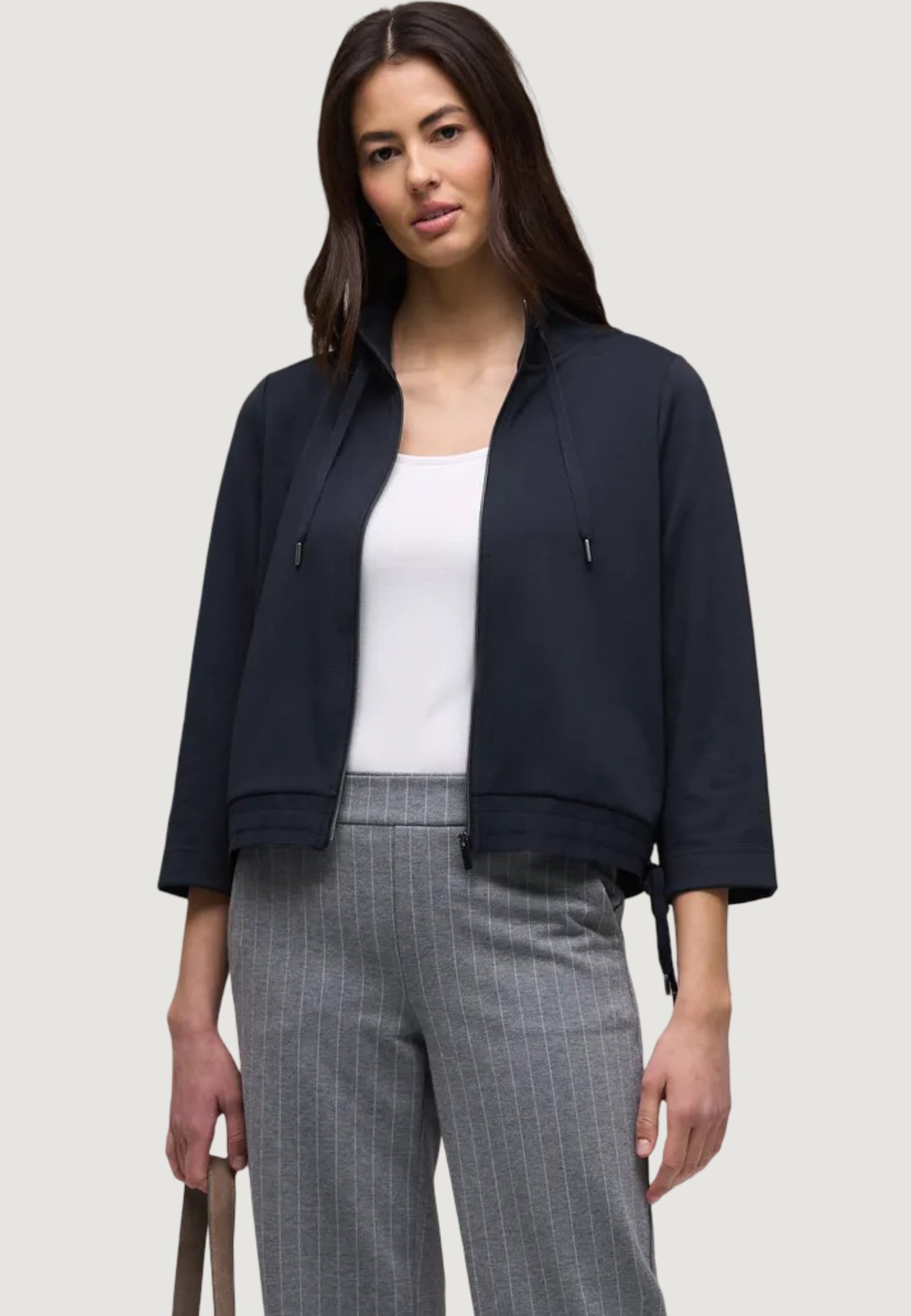 Felpa senza cappuccio Street One LTD QR zipper jacket w