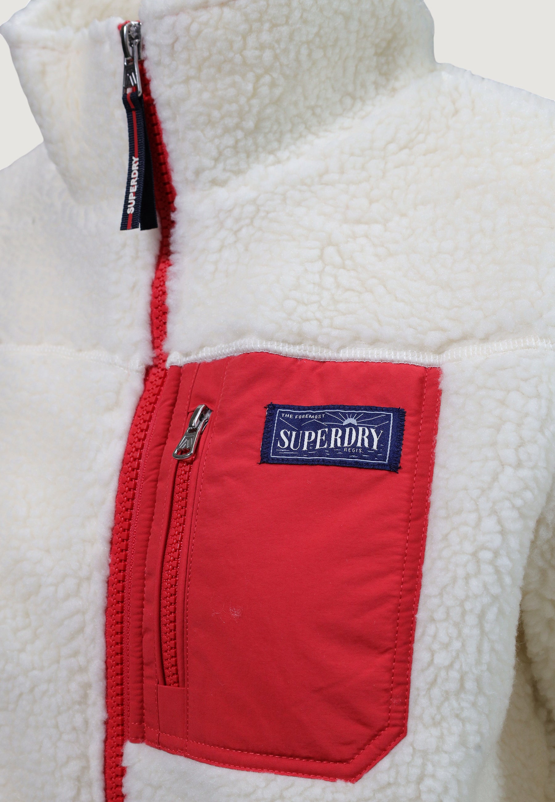 Sweatshirt Superdry HERITAGE ZIP THROUGH FLEECE