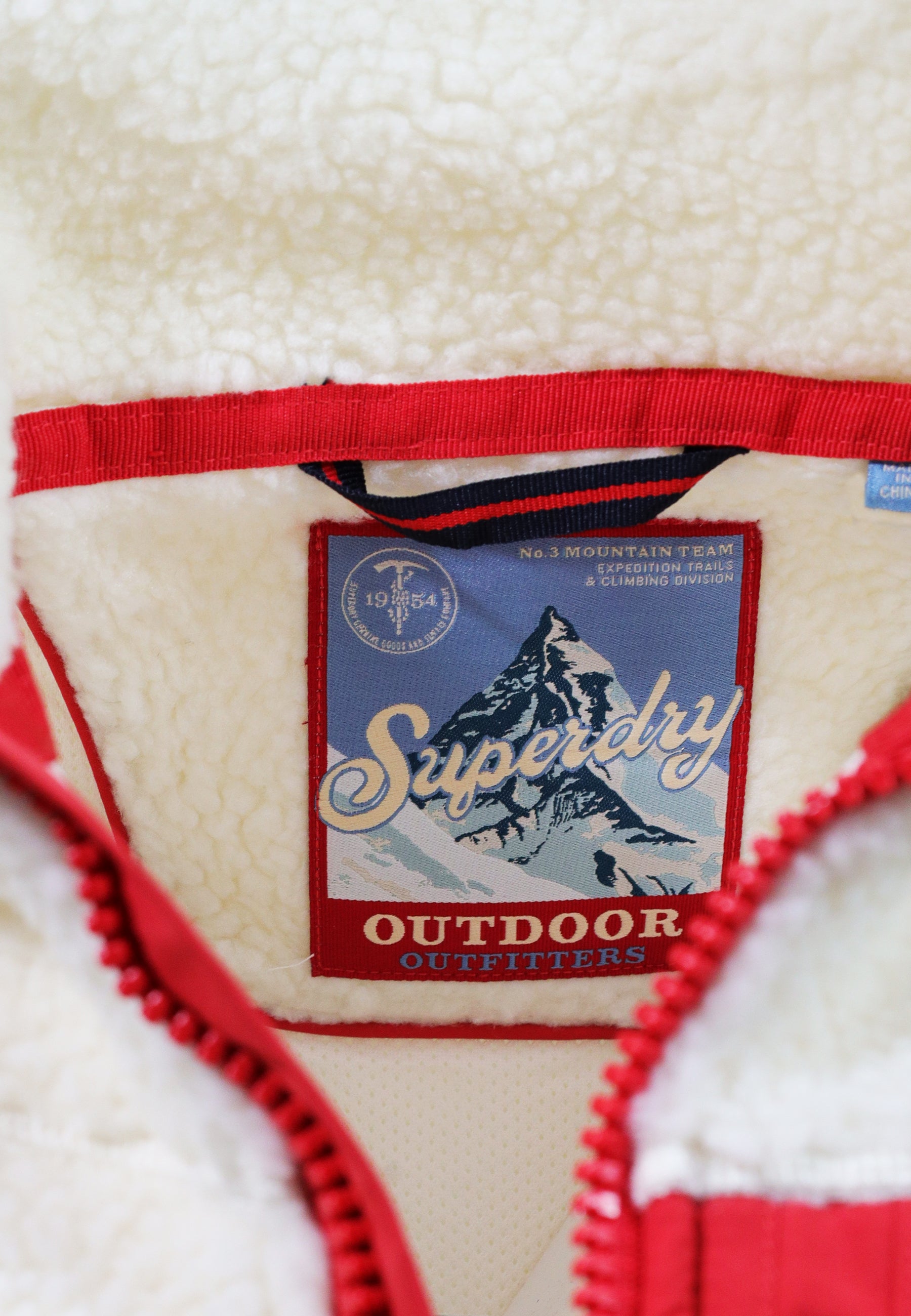 Sweatshirt Superdry HERITAGE ZIP THROUGH FLEECE