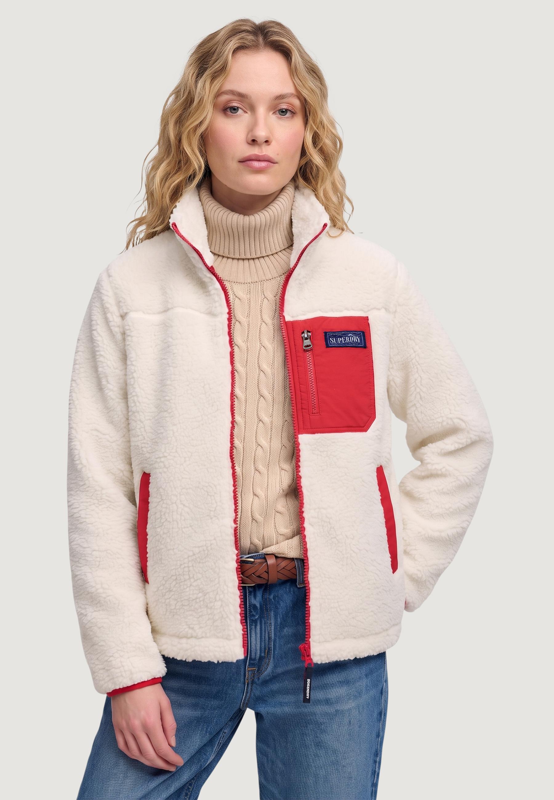 Sweatshirt Superdry HERITAGE ZIP THROUGH FLEECE