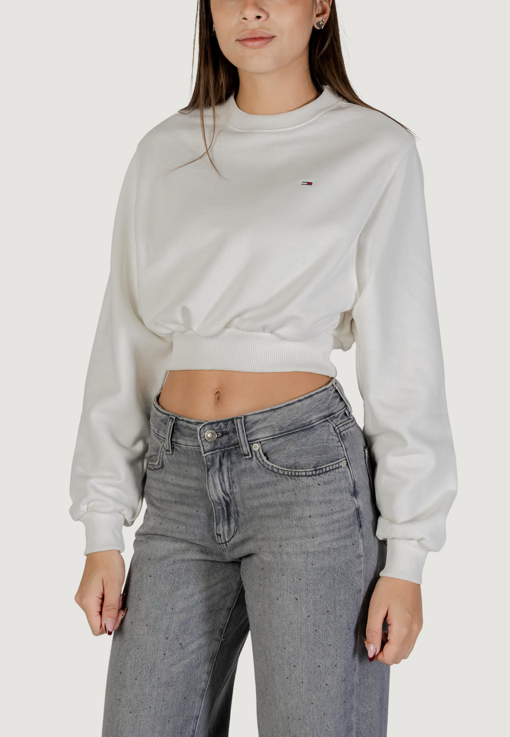 Felpa senza cappuccio Tommy Hilfiger Jeans TJW CRP S-FLAG CREW