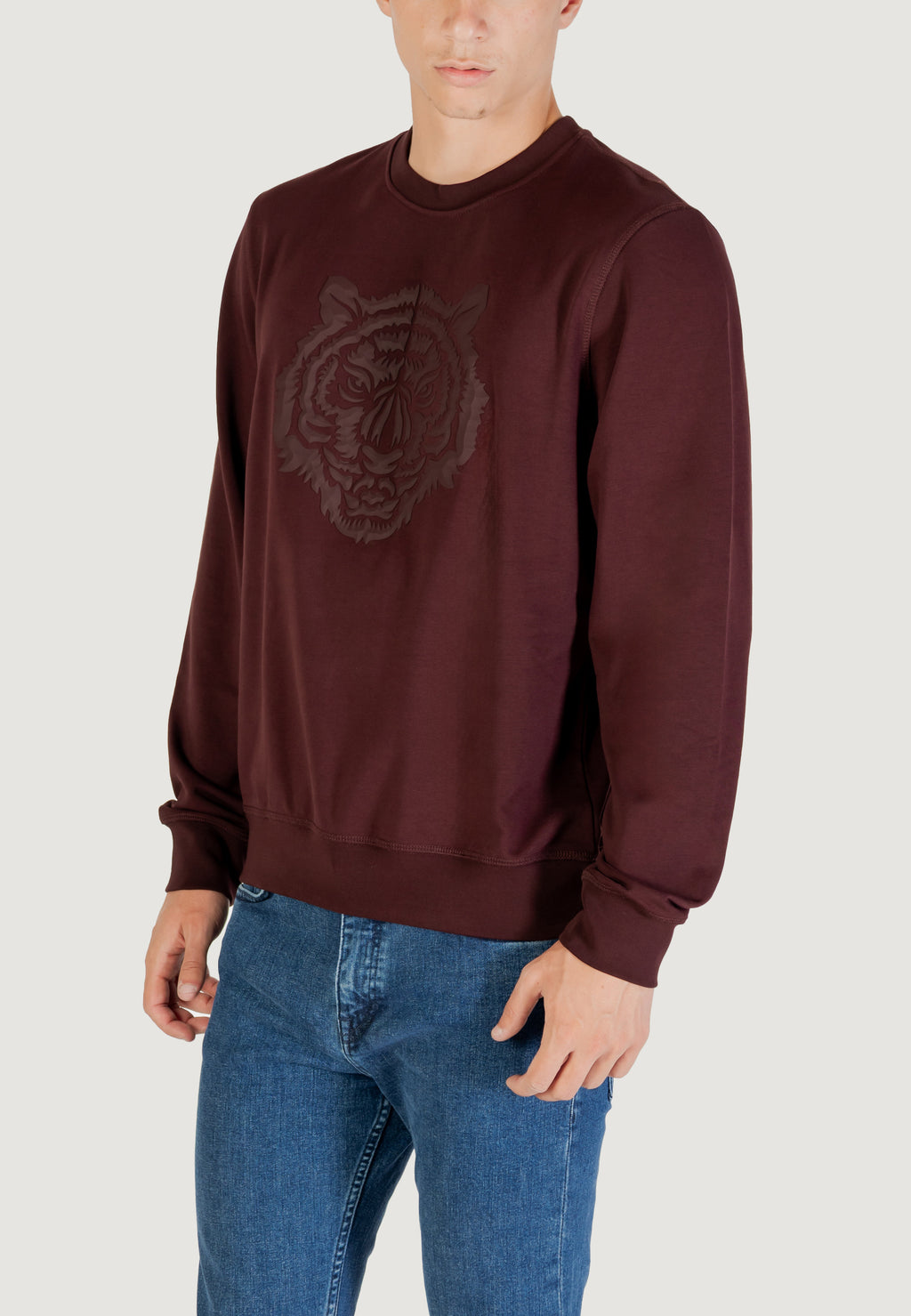 Sweatshirt Antony Morato REGULAR FIT WITH RUBBER PRISM SHAPE PRINT