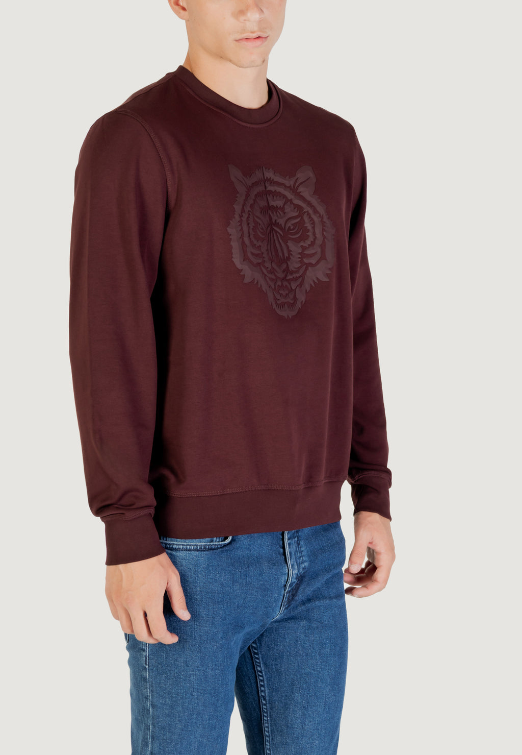 Sweatshirt Antony Morato REGULAR FIT WITH RUBBER PRISM SHAPE PRINT