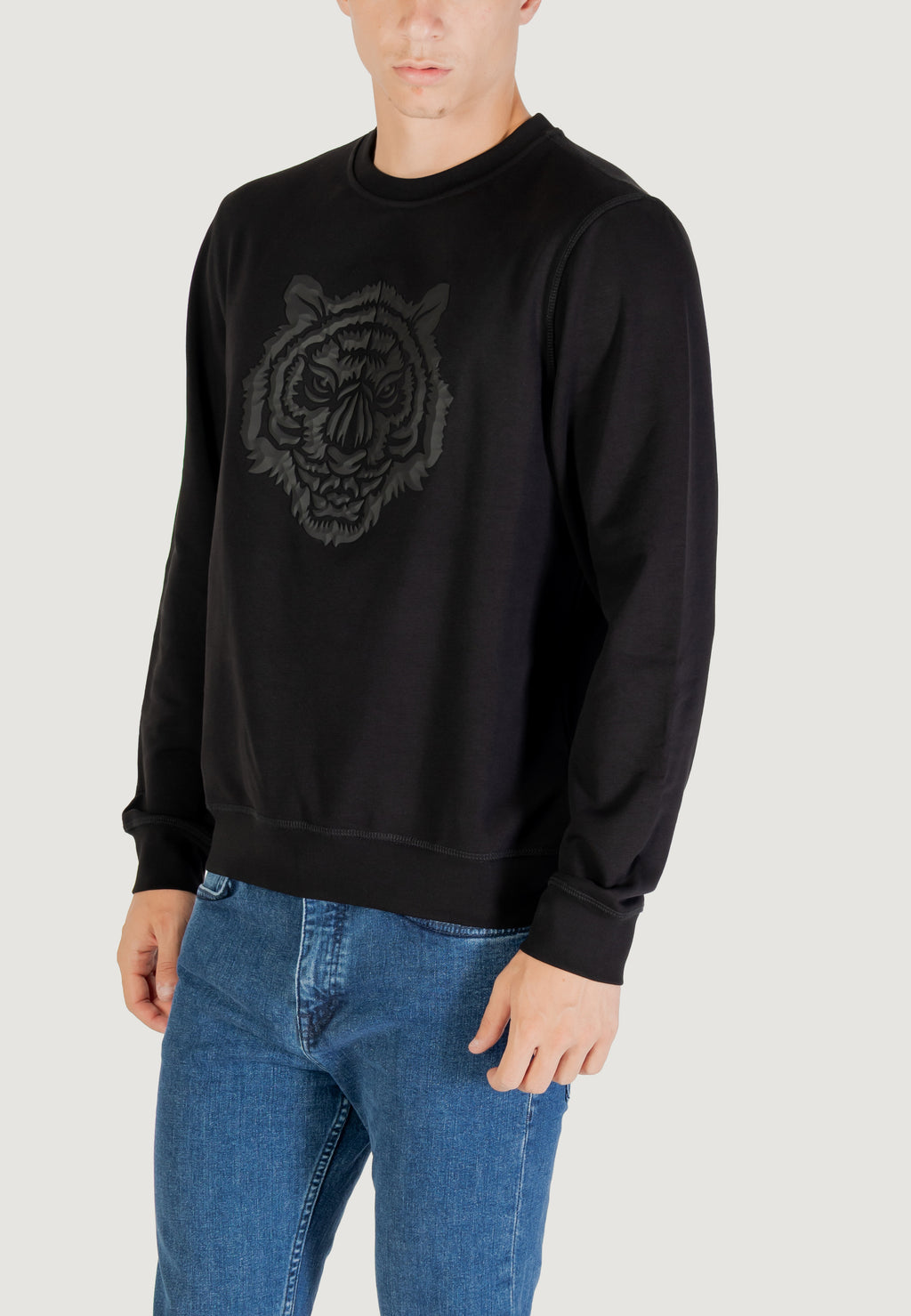 Sweatshirt Antony Morato REGULAR FIT WITH RUBBER PRISM SHAPE PRINT