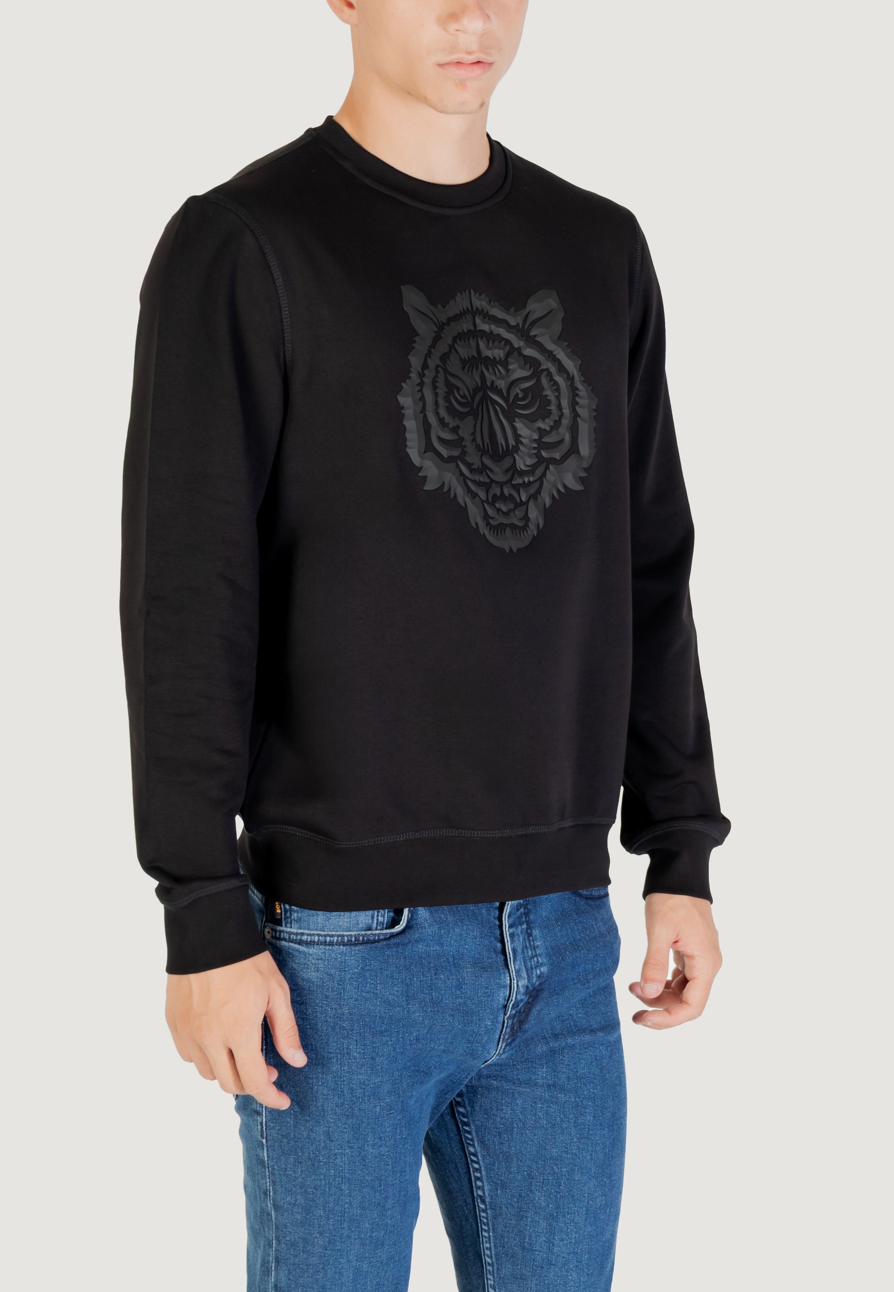 Sweatshirt Antony Morato REGULAR FIT WITH RUBBER PRISM SHAPE PRINT