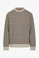 Felpa senza cappuccio Aquascutum Active CLUB CHECK CREWNECK