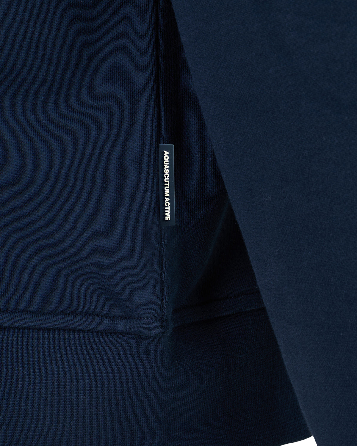 Felpa senza cappuccio Aquascutum Active BADGE 1/4 ZIP FLEECE