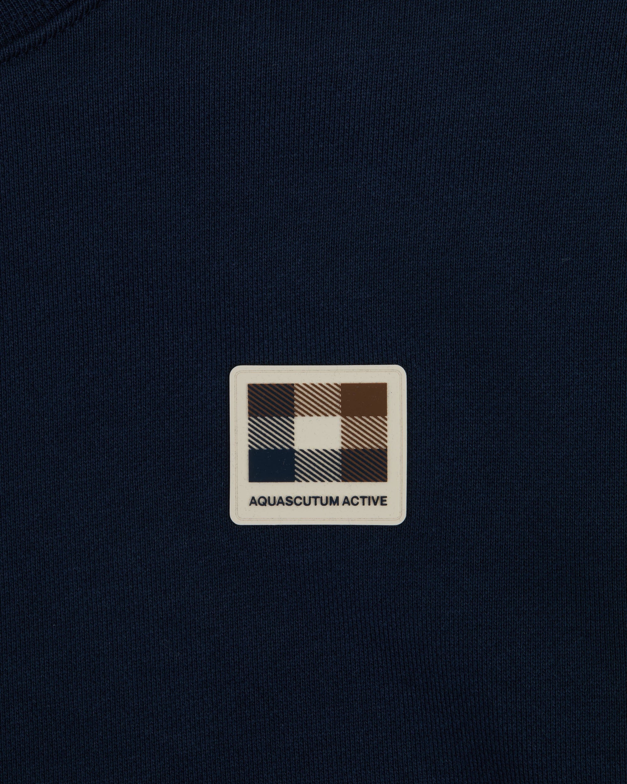 Felpa senza cappuccio Aquascutum Active BADGE CREWNECK