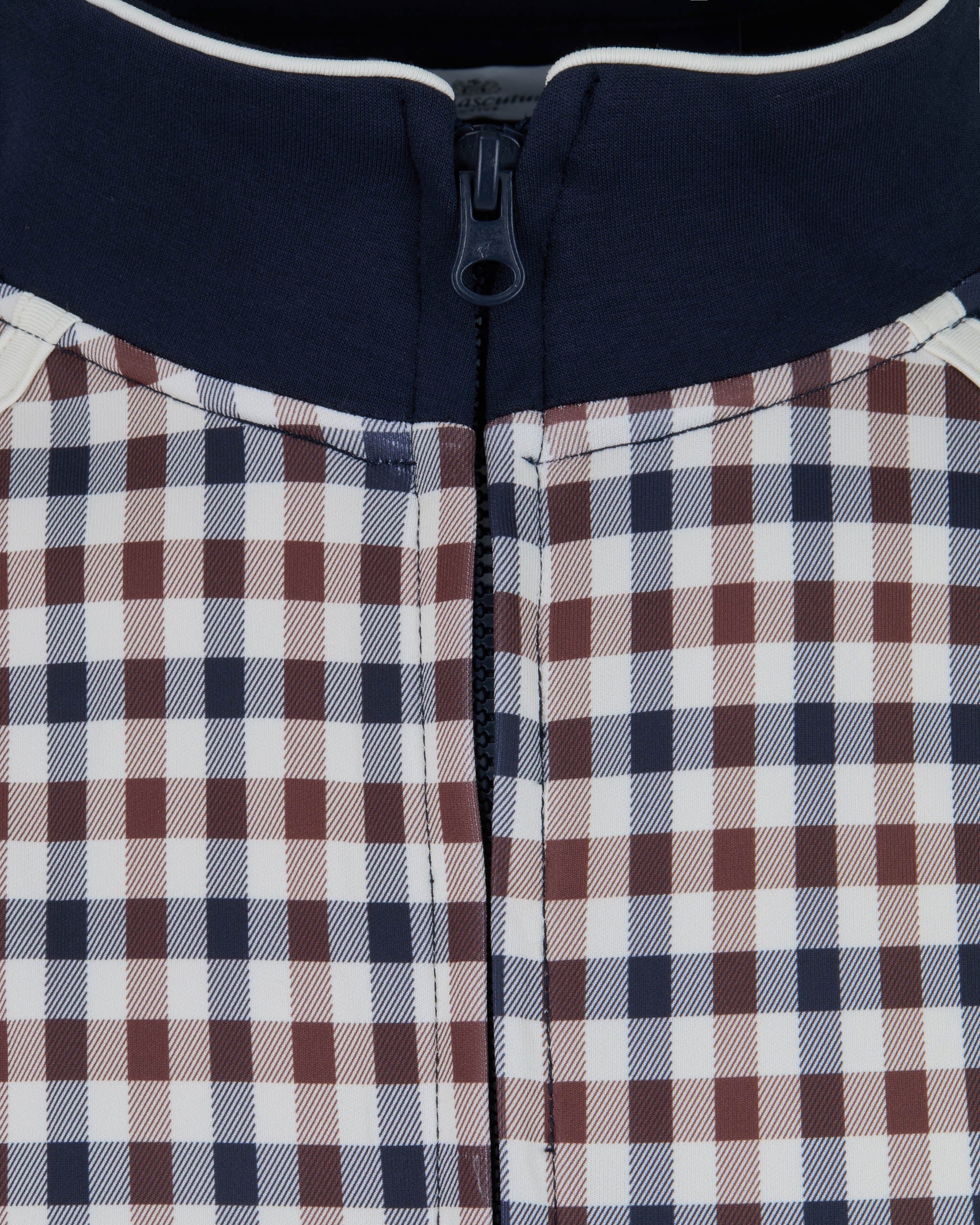 Felpa senza cappuccio Aquascutum Active CC SCUBA STRIPES TRACK TOP