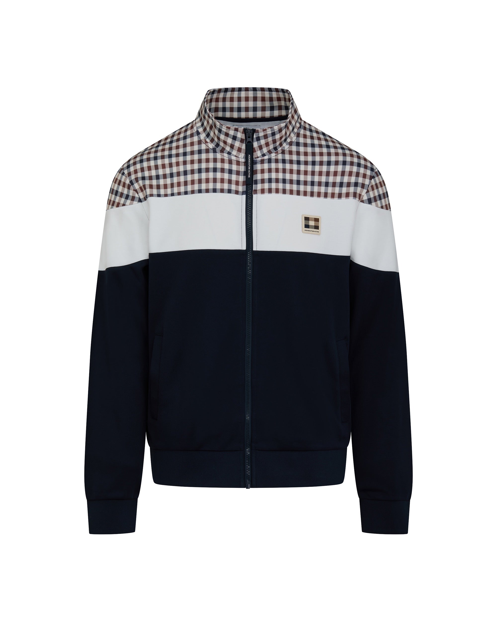 Felpa senza cappuccio Aquascutum Active CC SHOULDER TRACK TOP