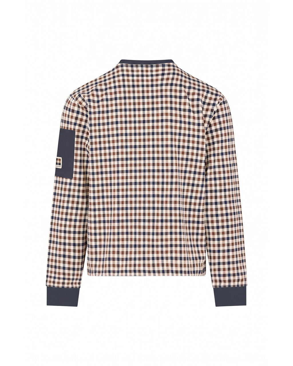 Sweatshirt Aquascutum Active CHECK CREWNECK STRETCH FLEECE
