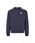 Sweatshirt Aquascutum Active CHECK SHOULDER CREWNECK FLEECE