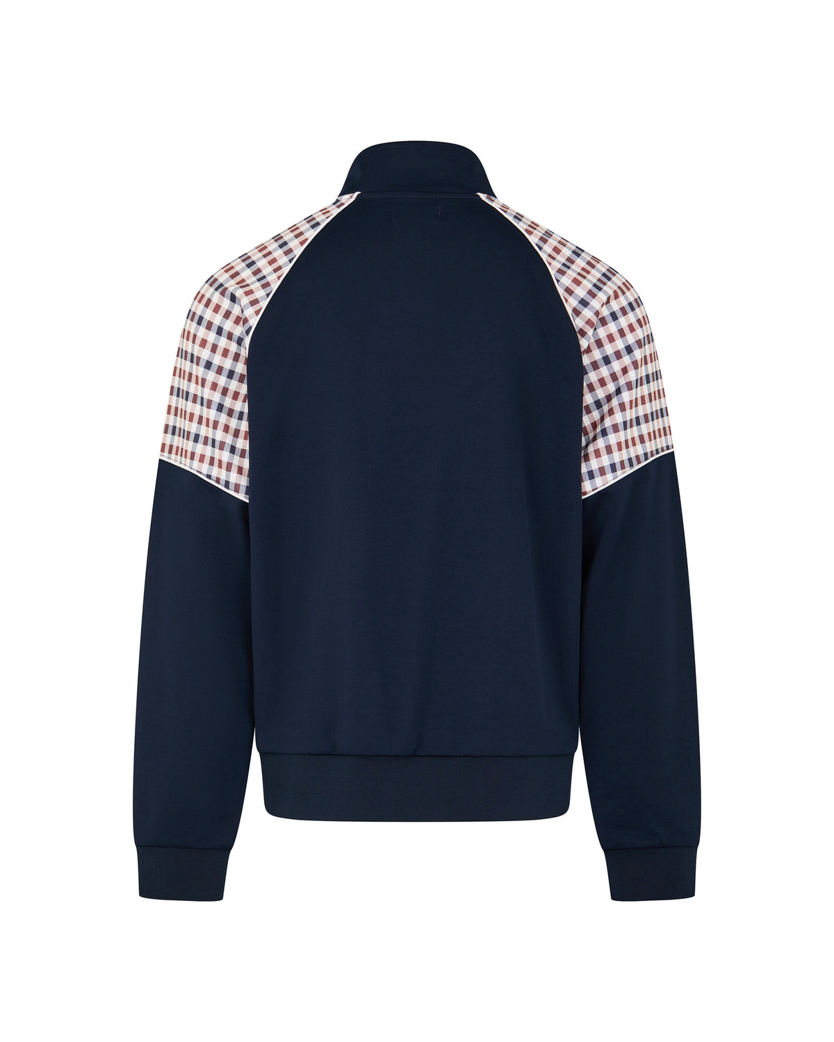 Felpa senza cappuccio Aquascutum Active CHECK SLEEVES TRACKTOP