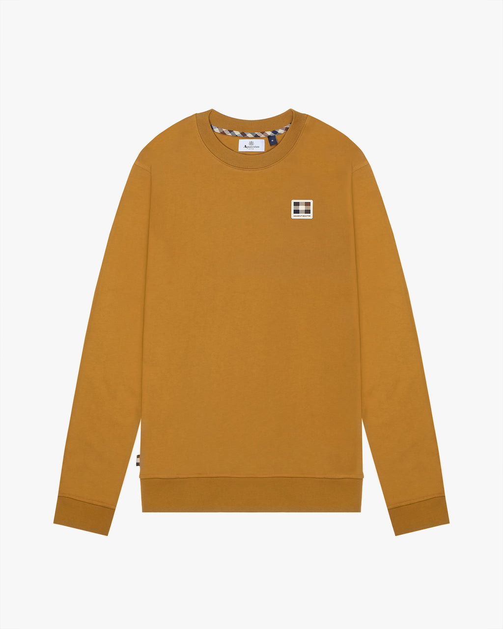 Sweatshirt Aquascutum Active RUBBER PATCH CREW NECK FLEECE