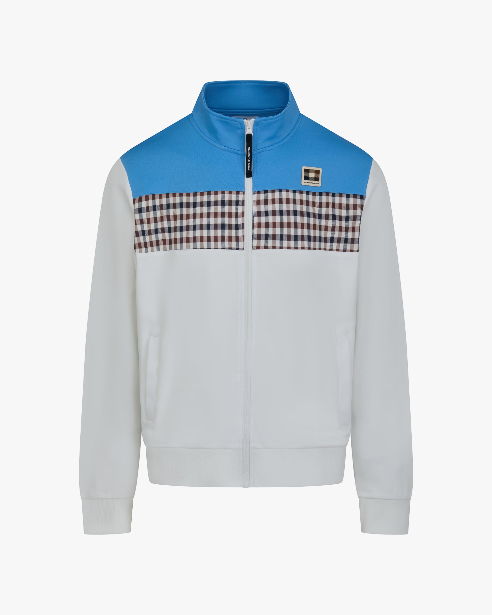 Felpa senza cappuccio Aquascutum Active CC STRIPES TRACK TOP