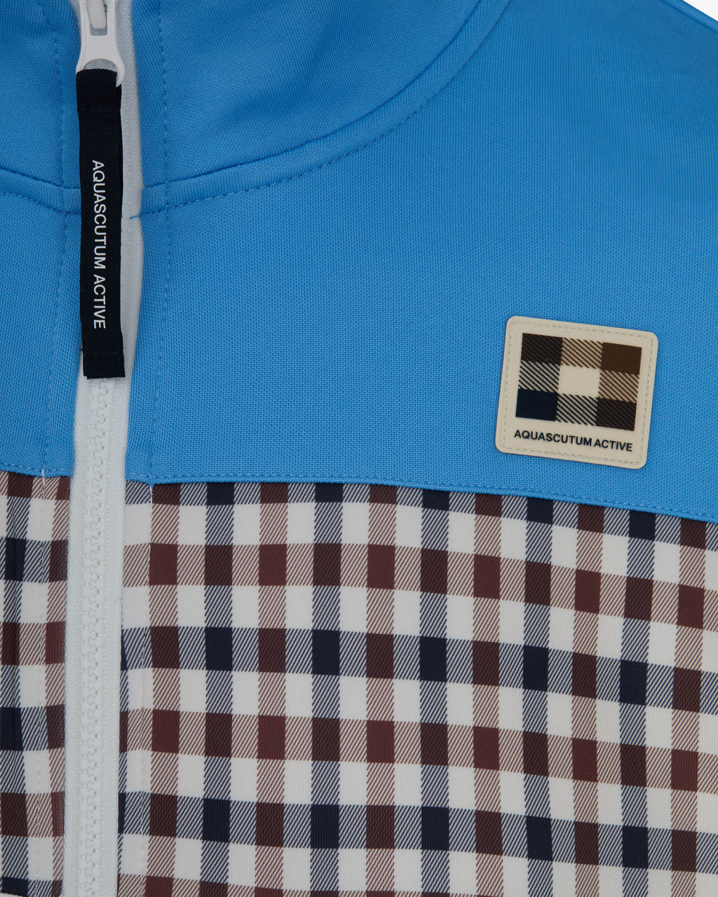 Felpa senza cappuccio Aquascutum Active CC STRIPES TRACK TOP