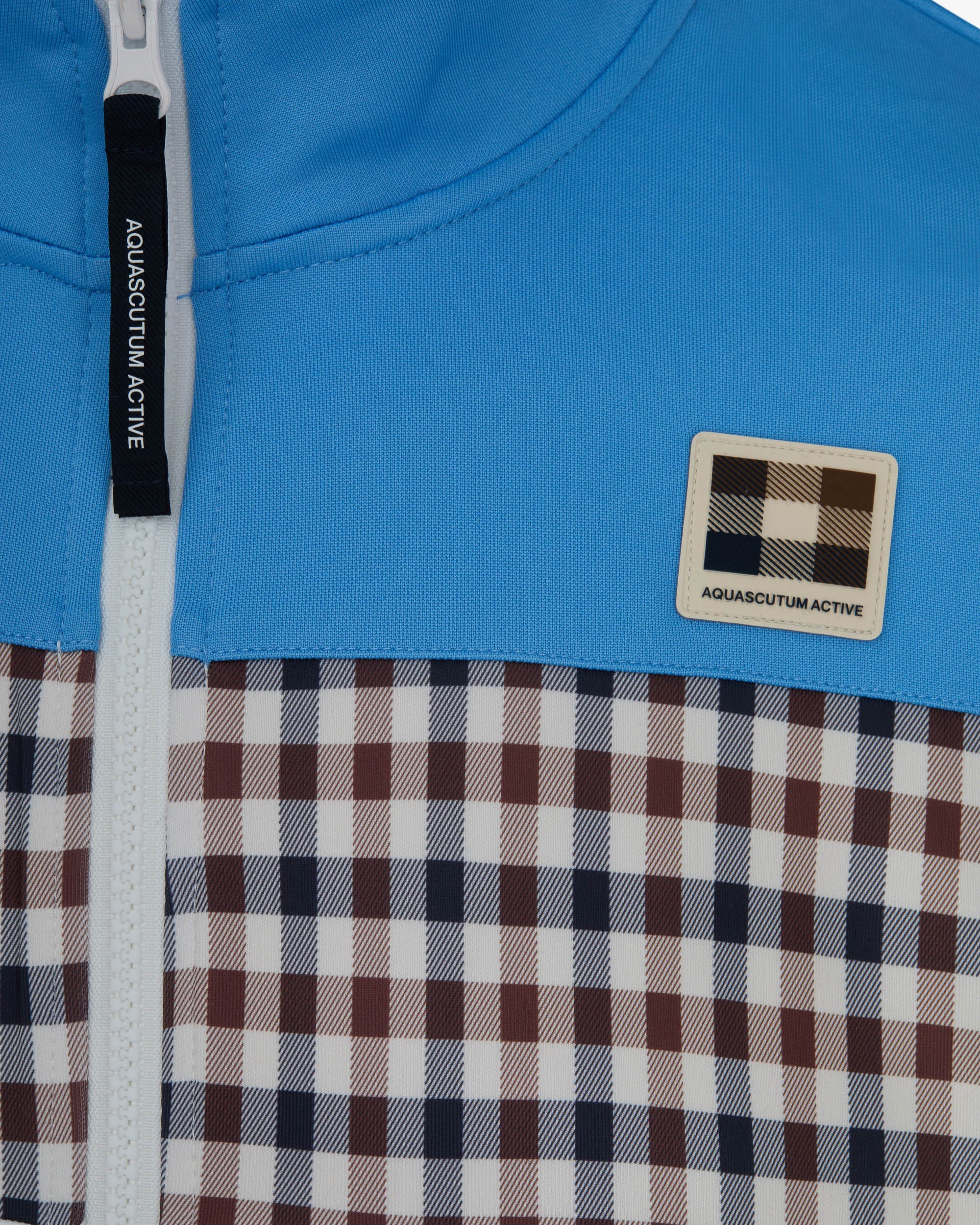 Felpa senza cappuccio Aquascutum Active CC STRIPES TRACK TOP