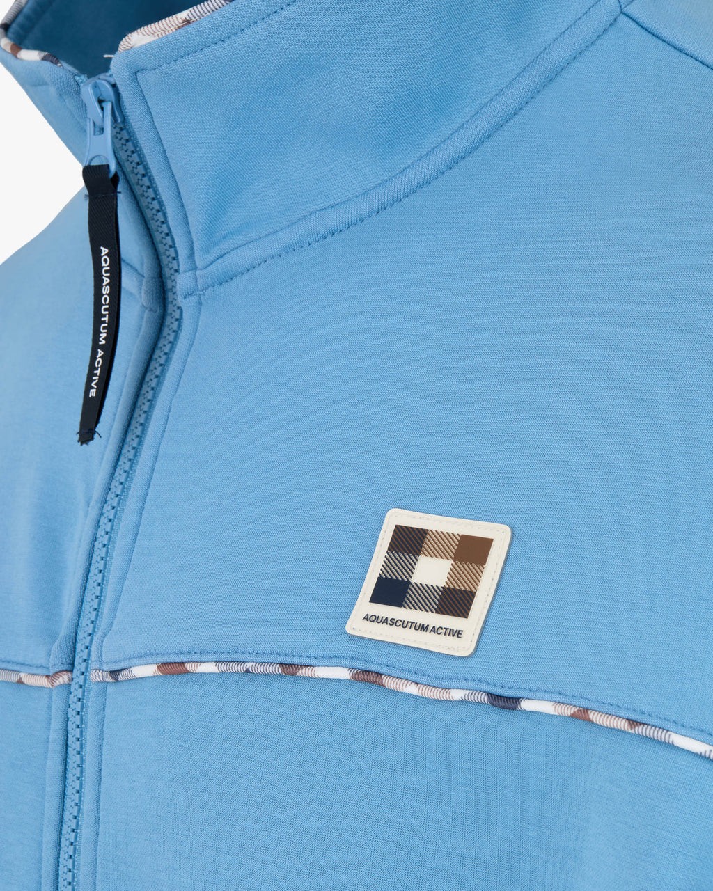 Felpa senza cappuccio Aquascutum Active PIPING SCUBA TRACK TOP