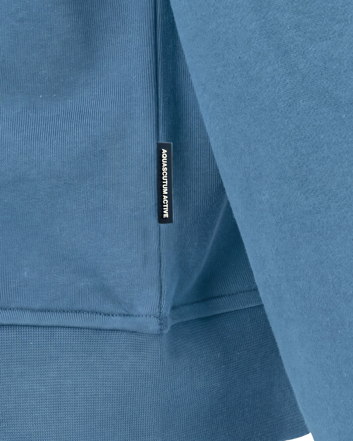 Felpa senza cappuccio Aquascutum Active BADGE 1/4 ZIP FLEECE