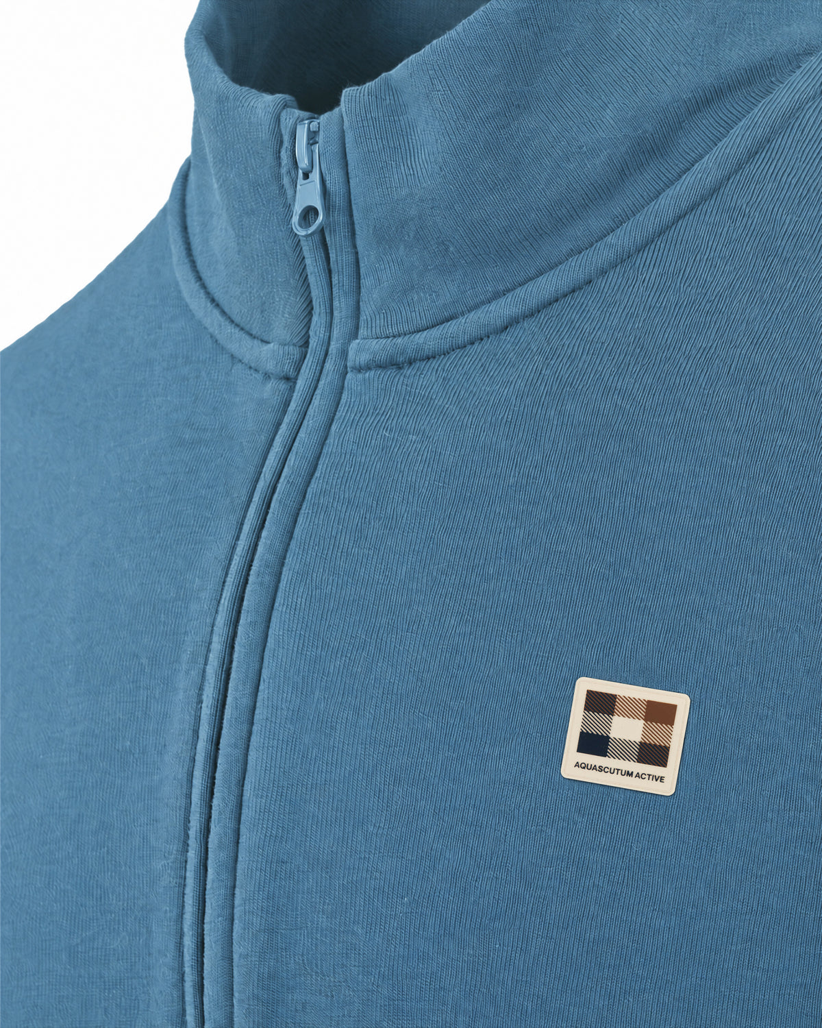 Felpa senza cappuccio Aquascutum Active BADGE 1/4 ZIP FLEECE