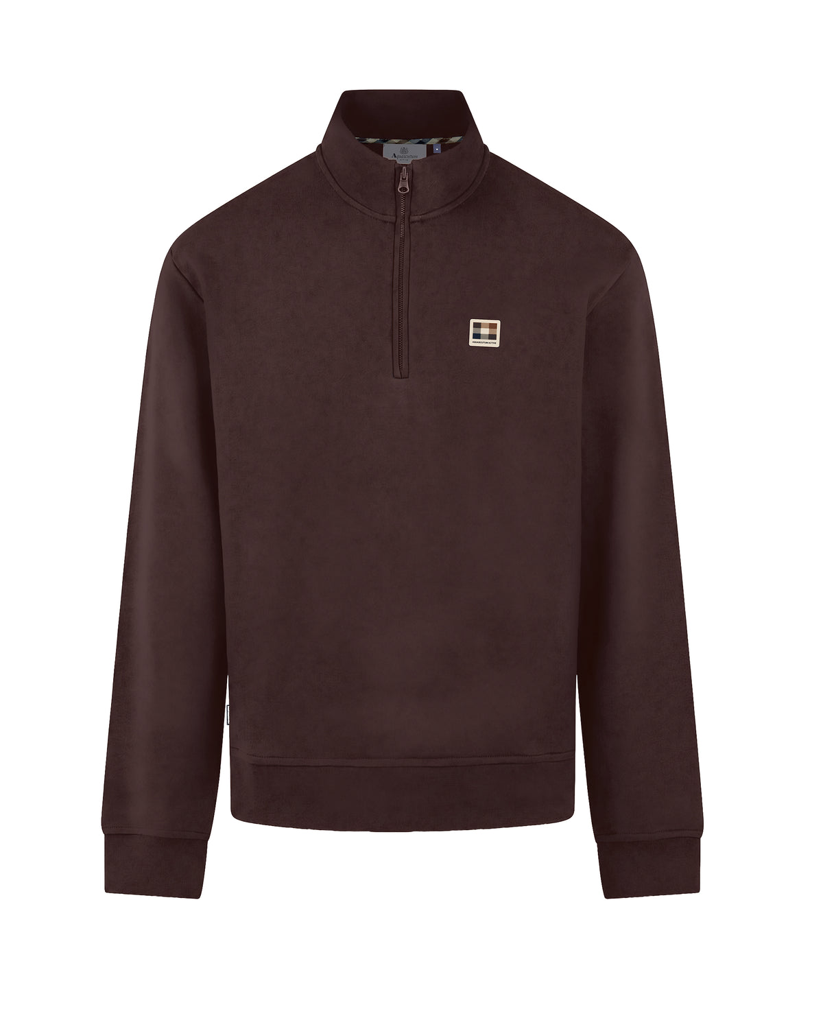 Sweatshirt Aquascutum Active BADGE 1/4 ZIP FLEECE