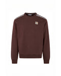 Felpa senza cappuccio Aquascutum Active CHECK SHOULDER CREWNECK FLEECE