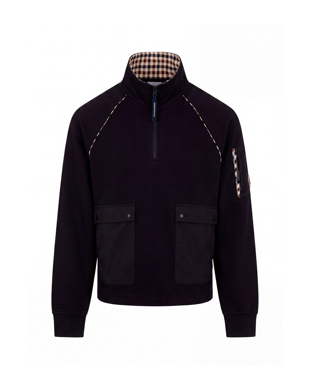 Sweatshirt Aquascutum Active 1/4 ZIP STRETCH FLEECE