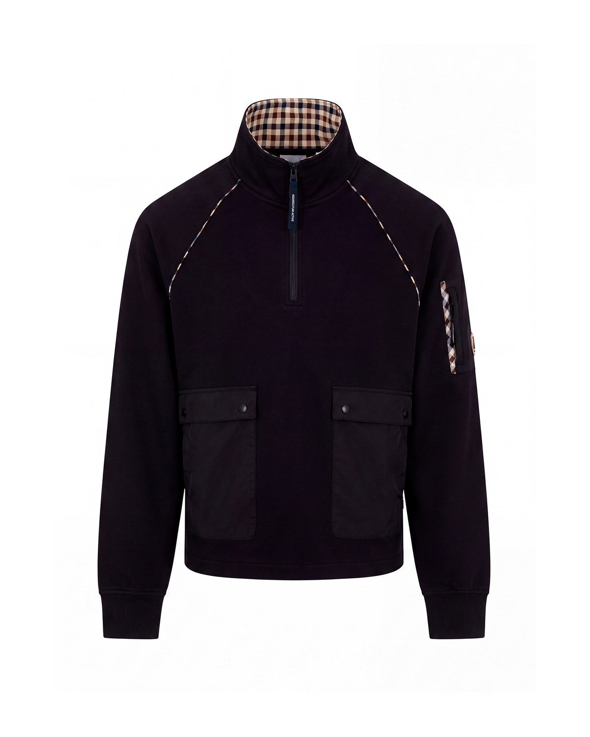 Sweatshirt Aquascutum Active 1/4 ZIP STRETCH FLEECE