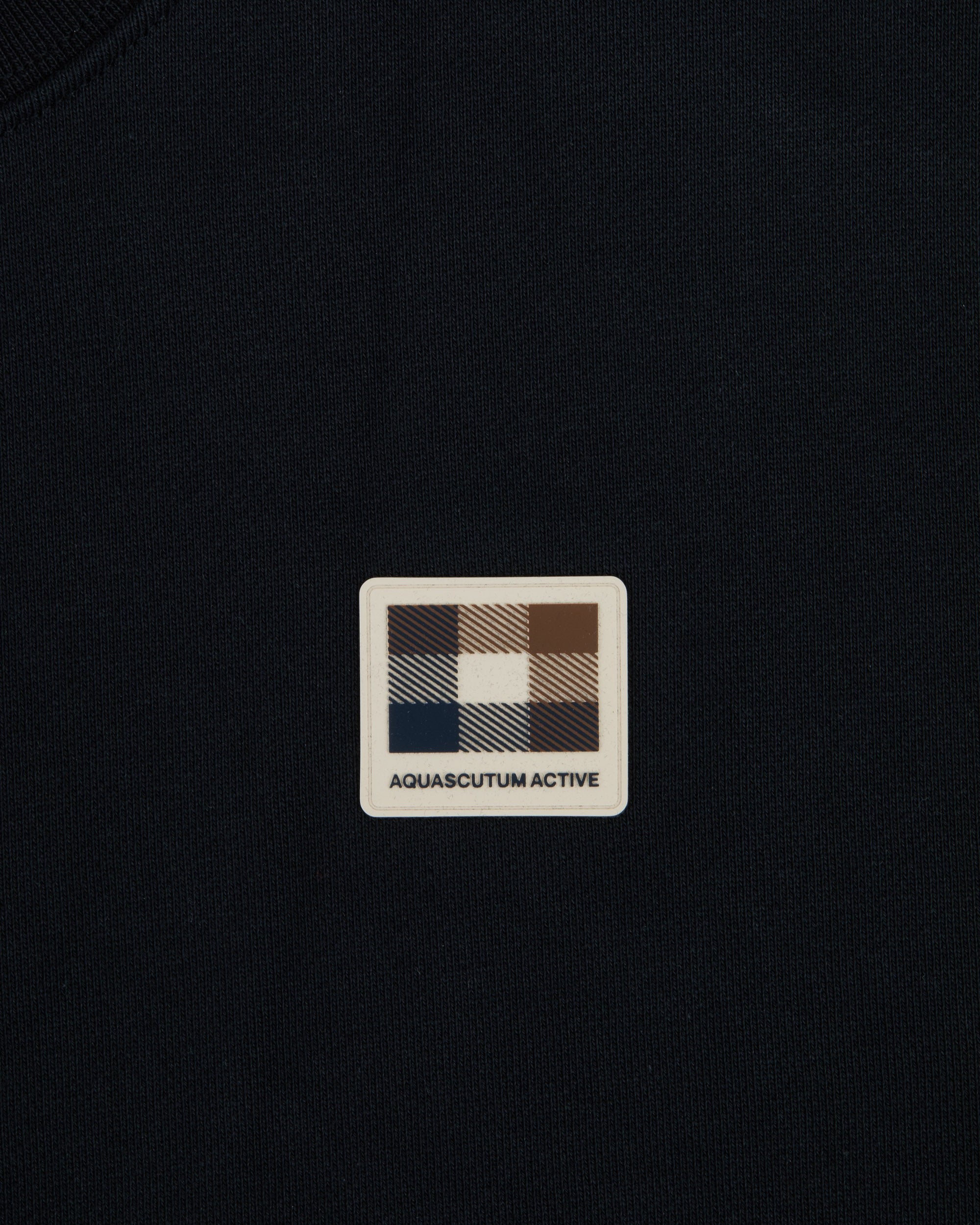 Felpa senza cappuccio Aquascutum Active BADGE CREWNECK
