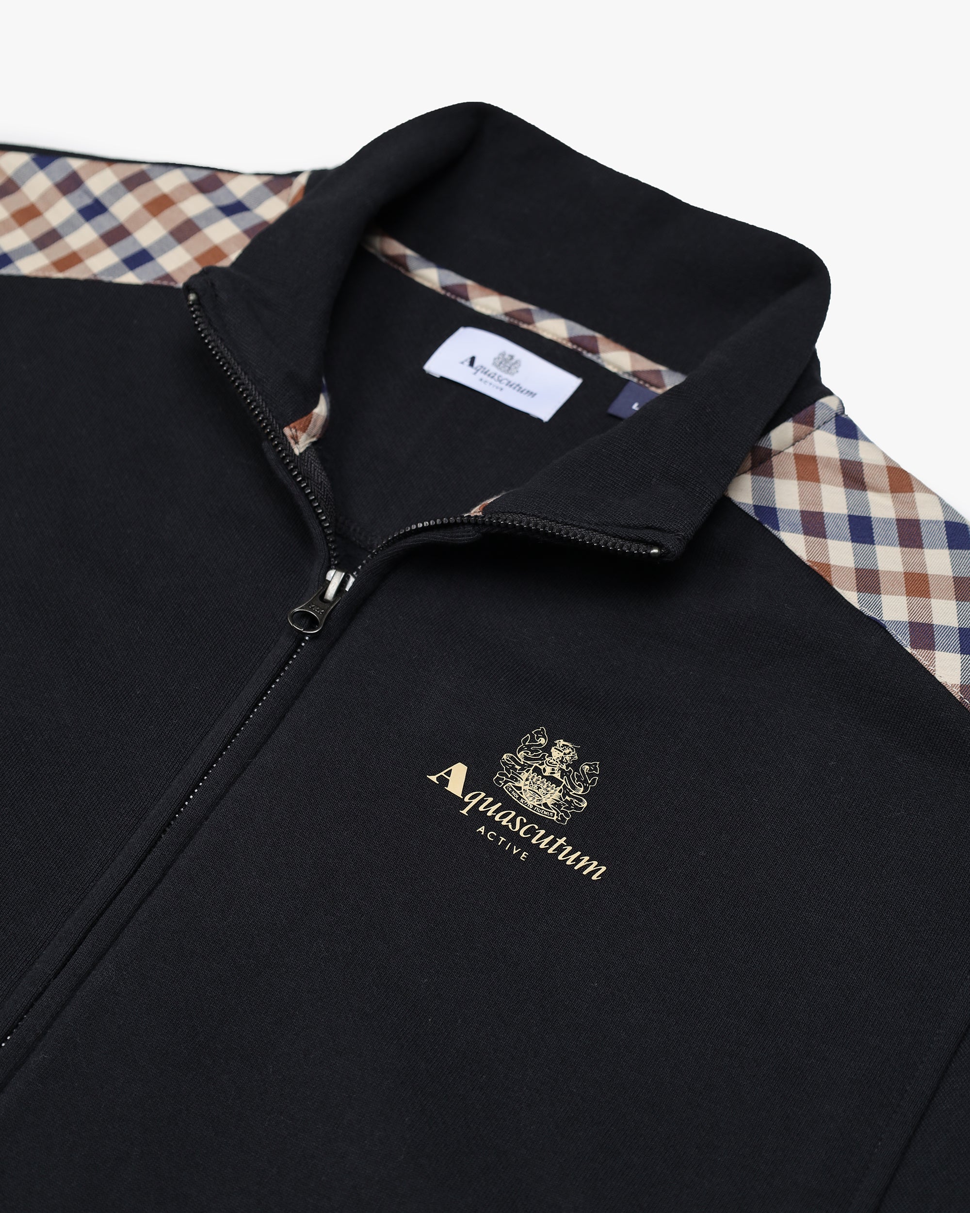 Felpa senza cappuccio Aquascutum Active CC SHOULDER FZ FLEECE