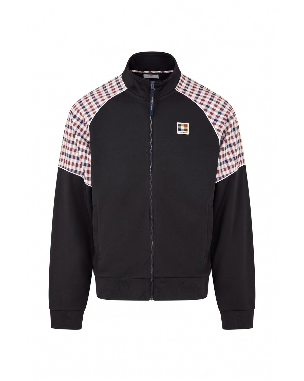 Sweatshirt Aquascutum Active CHECK SLEEVES TRACKTOP