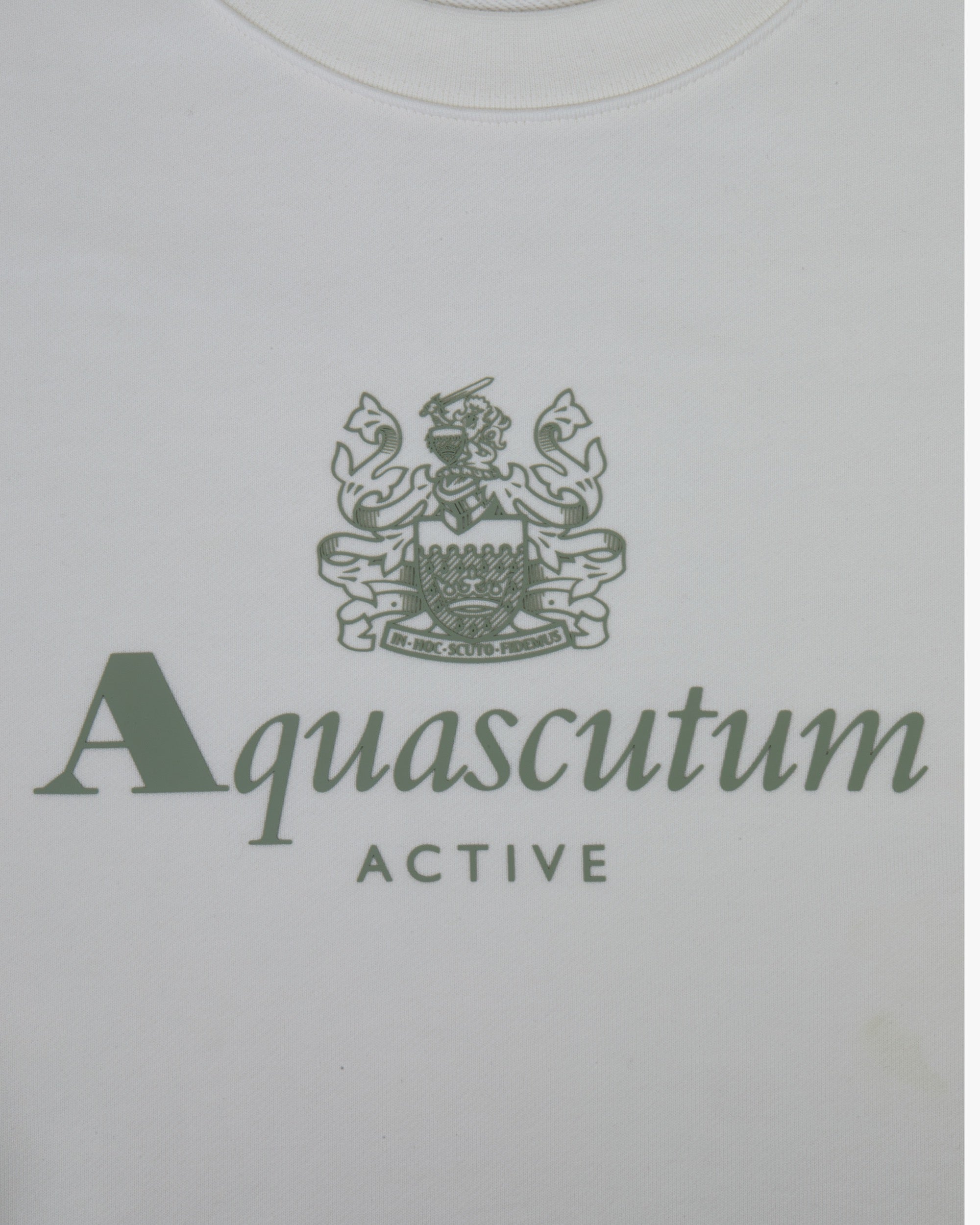 Sweatshirt Aquascutum Active BIG LOGO CREWNECK