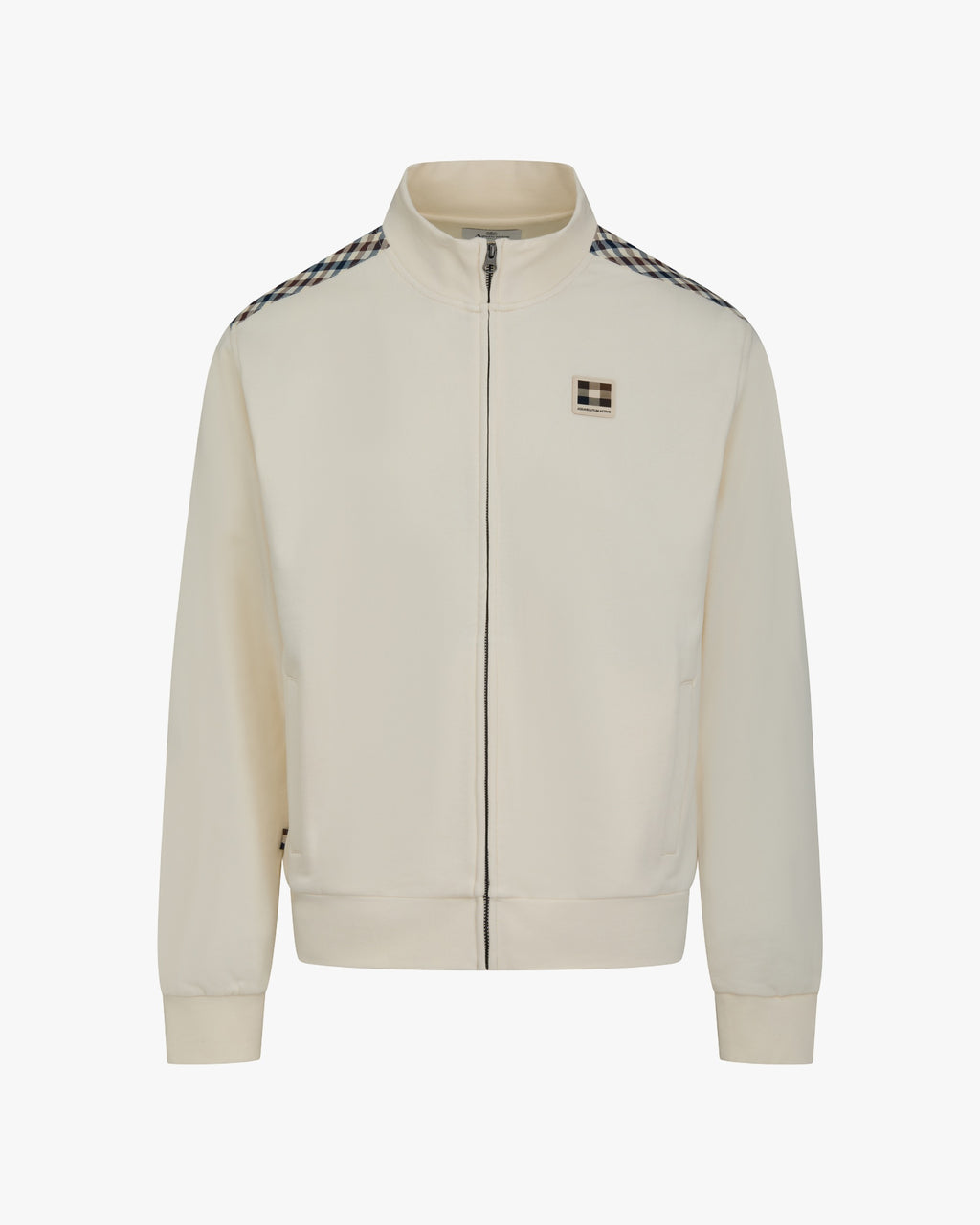 Felpa senza cappuccio Aquascutum Active LAMINA INSERT FZ MOCK NECK