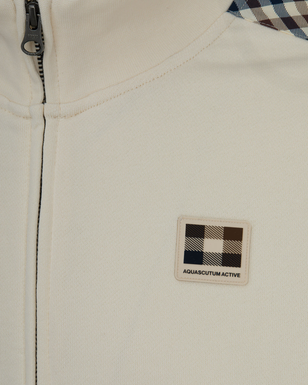 Felpa senza cappuccio Aquascutum Active LAMINA INSERT FZ MOCK NECK