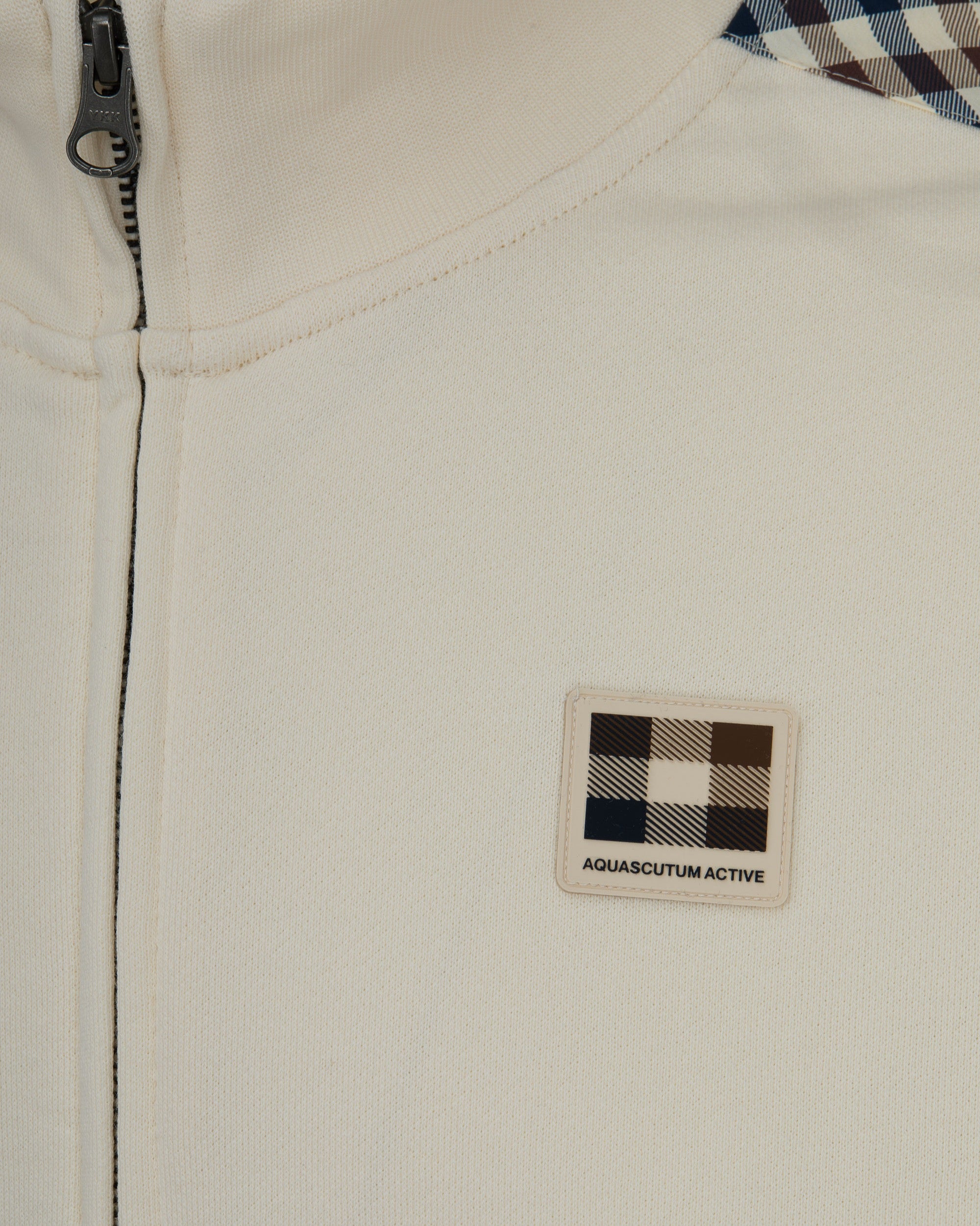 Felpa senza cappuccio Aquascutum Active LAMINA INSERT FZ MOCK NECK