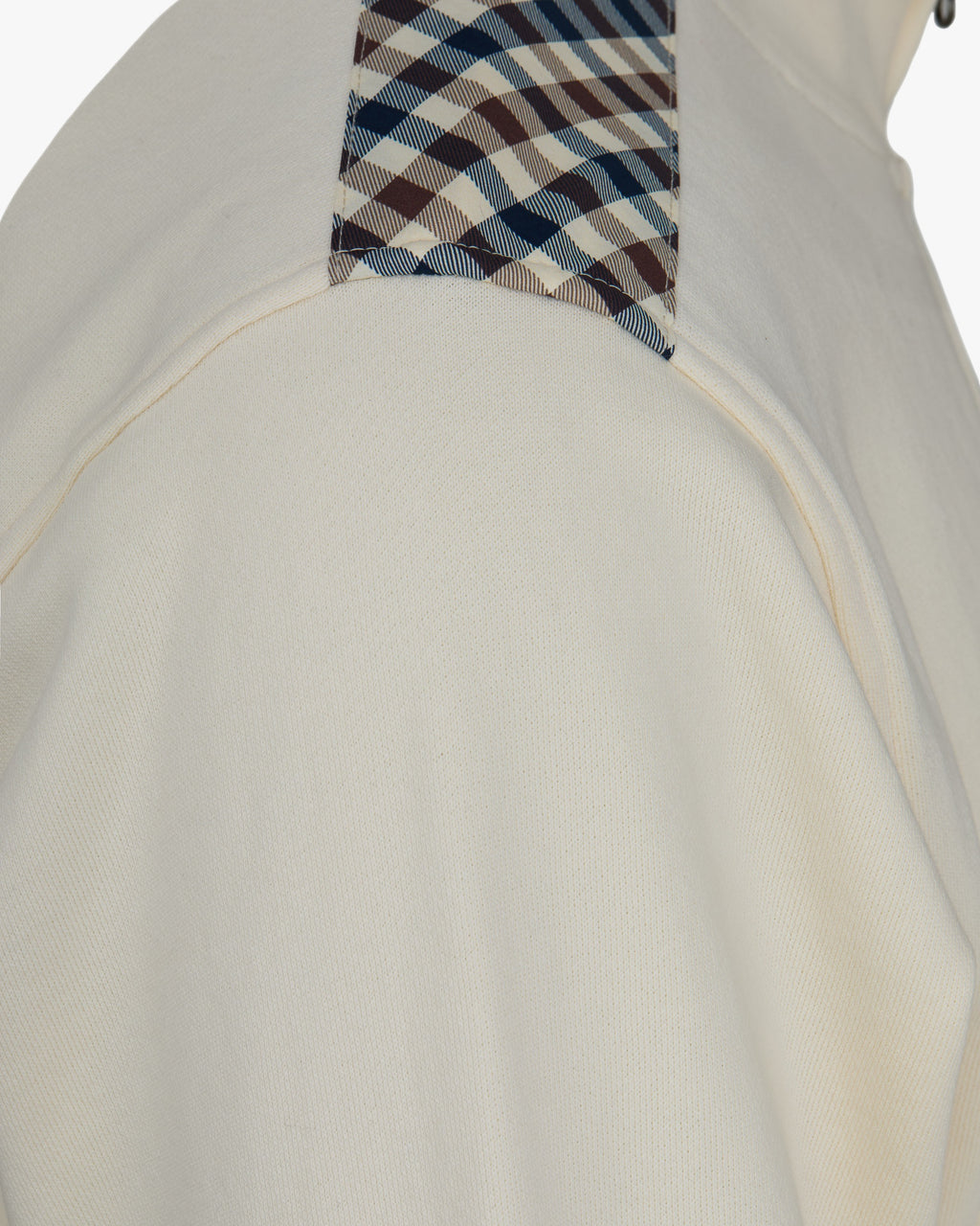 Felpa senza cappuccio Aquascutum Active LAMINA INSERT FZ MOCK NECK
