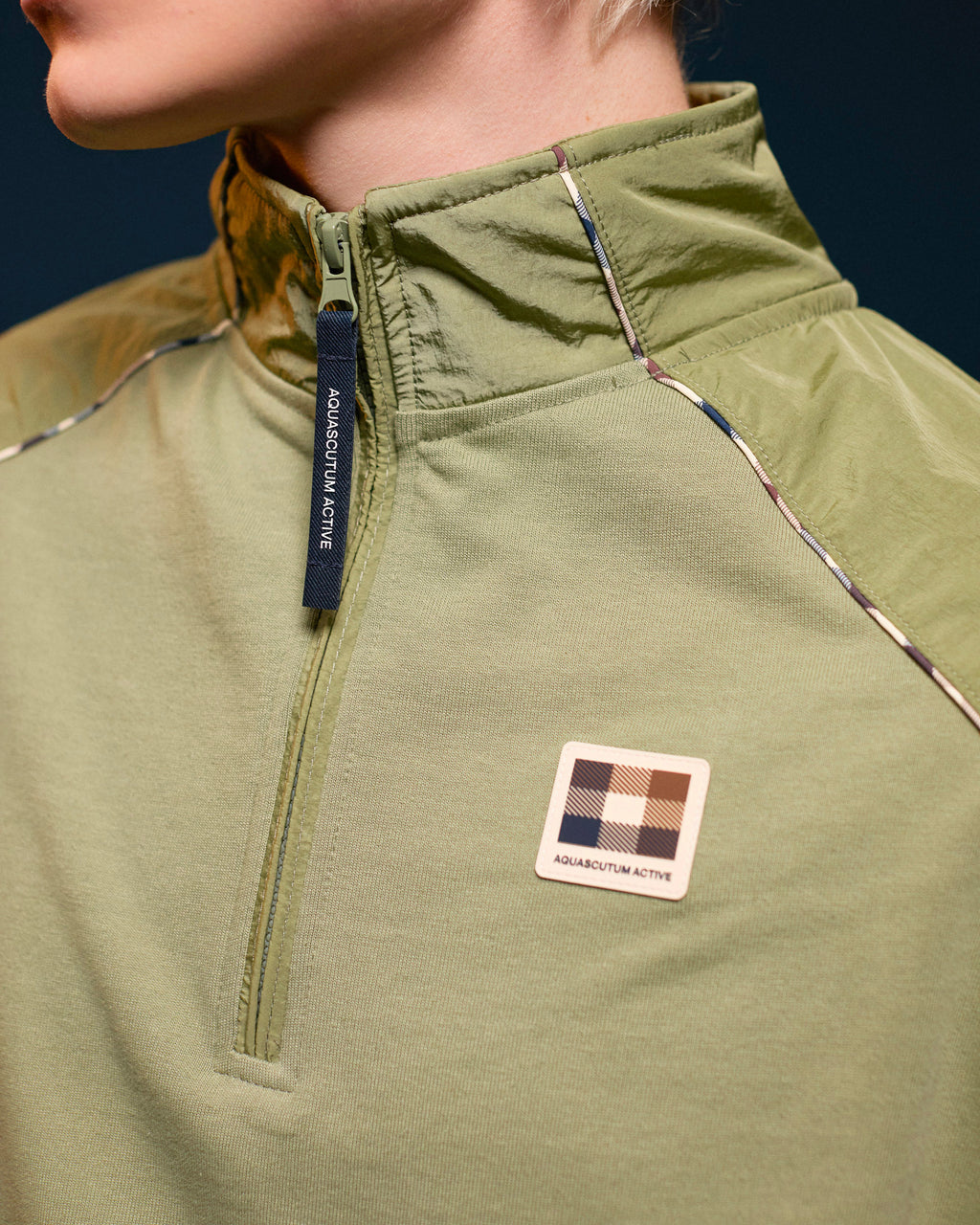 Sweatshirt Aquascutum Active 1/4 ZIP TECH FLEECE