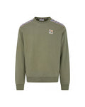 Sweatshirt Aquascutum Active CHECK SHOULDER CREWNECK FLEECE