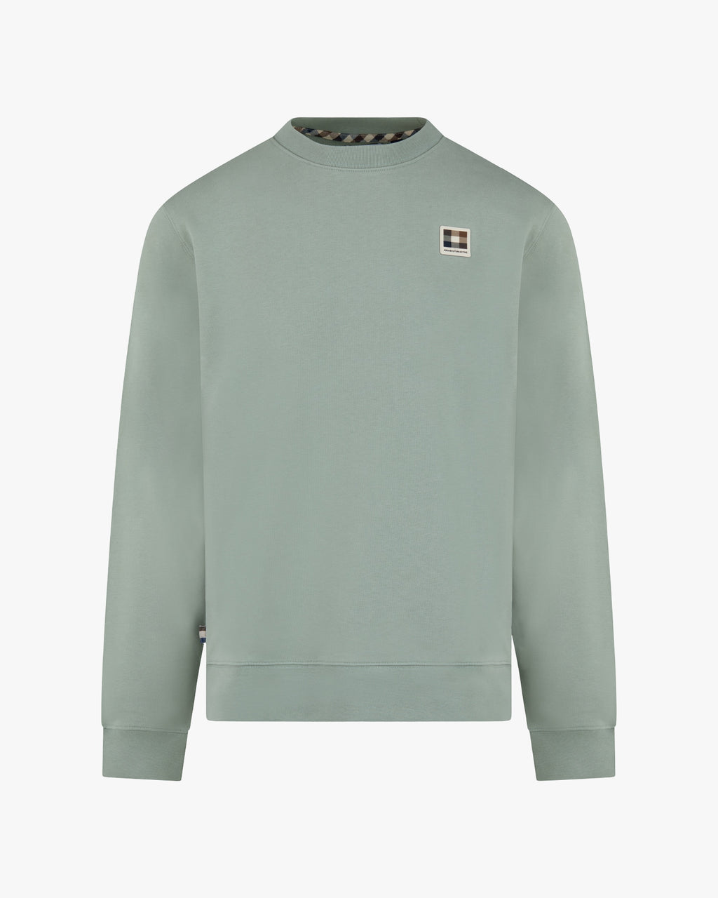 Felpa senza cappuccio Aquascutum Active BADGE CREWNECK
