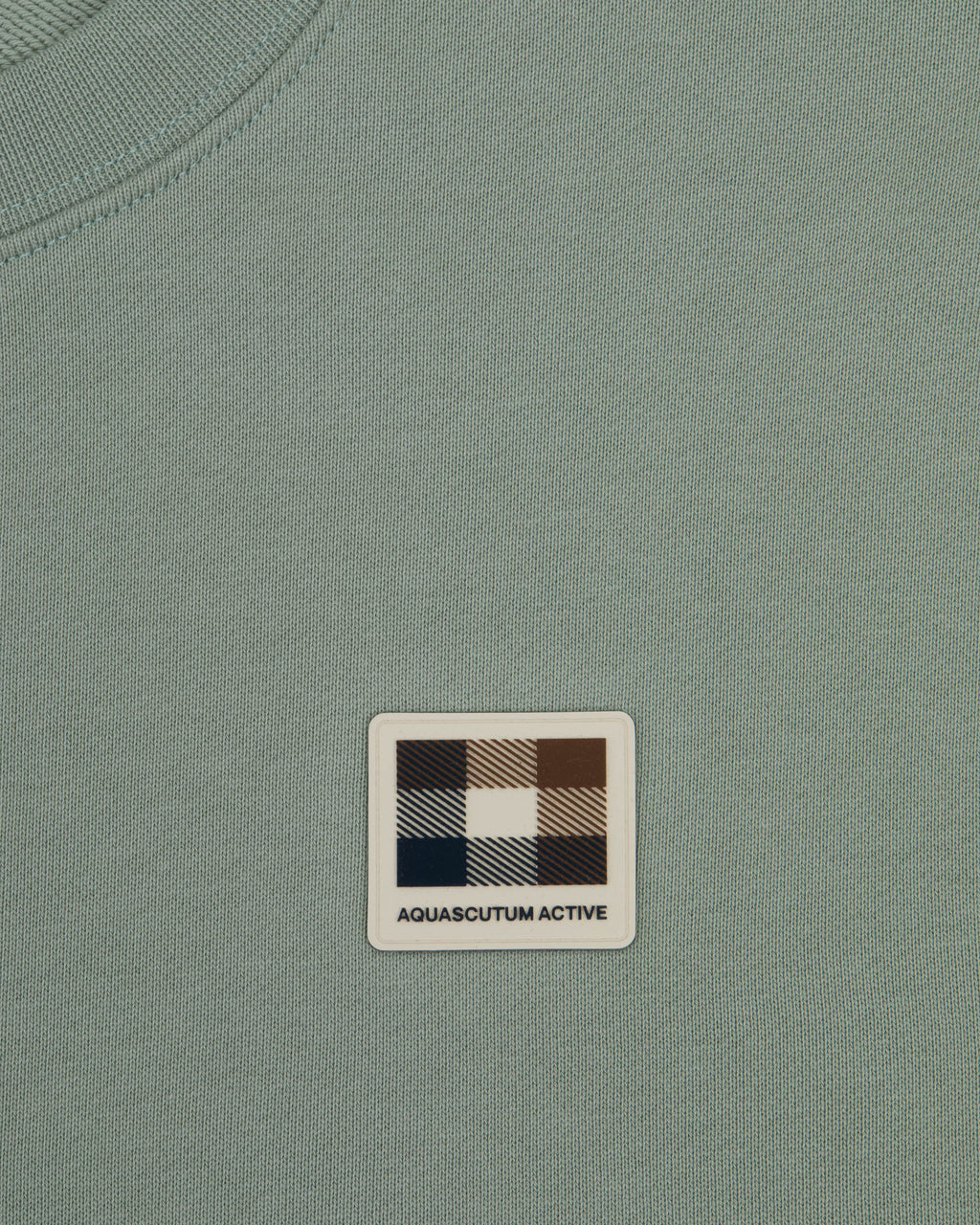 Felpa senza cappuccio Aquascutum Active BADGE CREWNECK