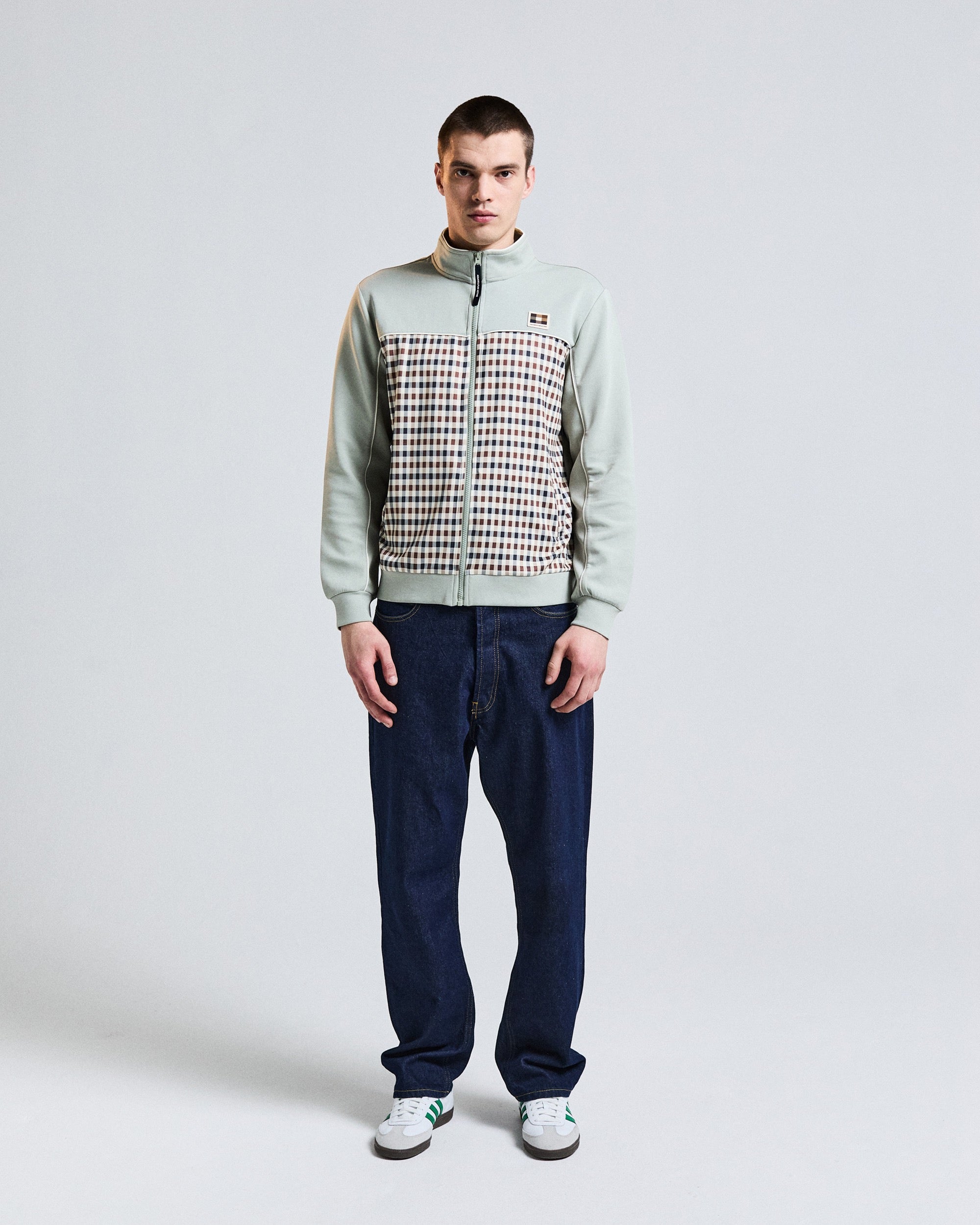 Felpa senza cappuccio Aquascutum Active CC SCUBA TRACK TOP