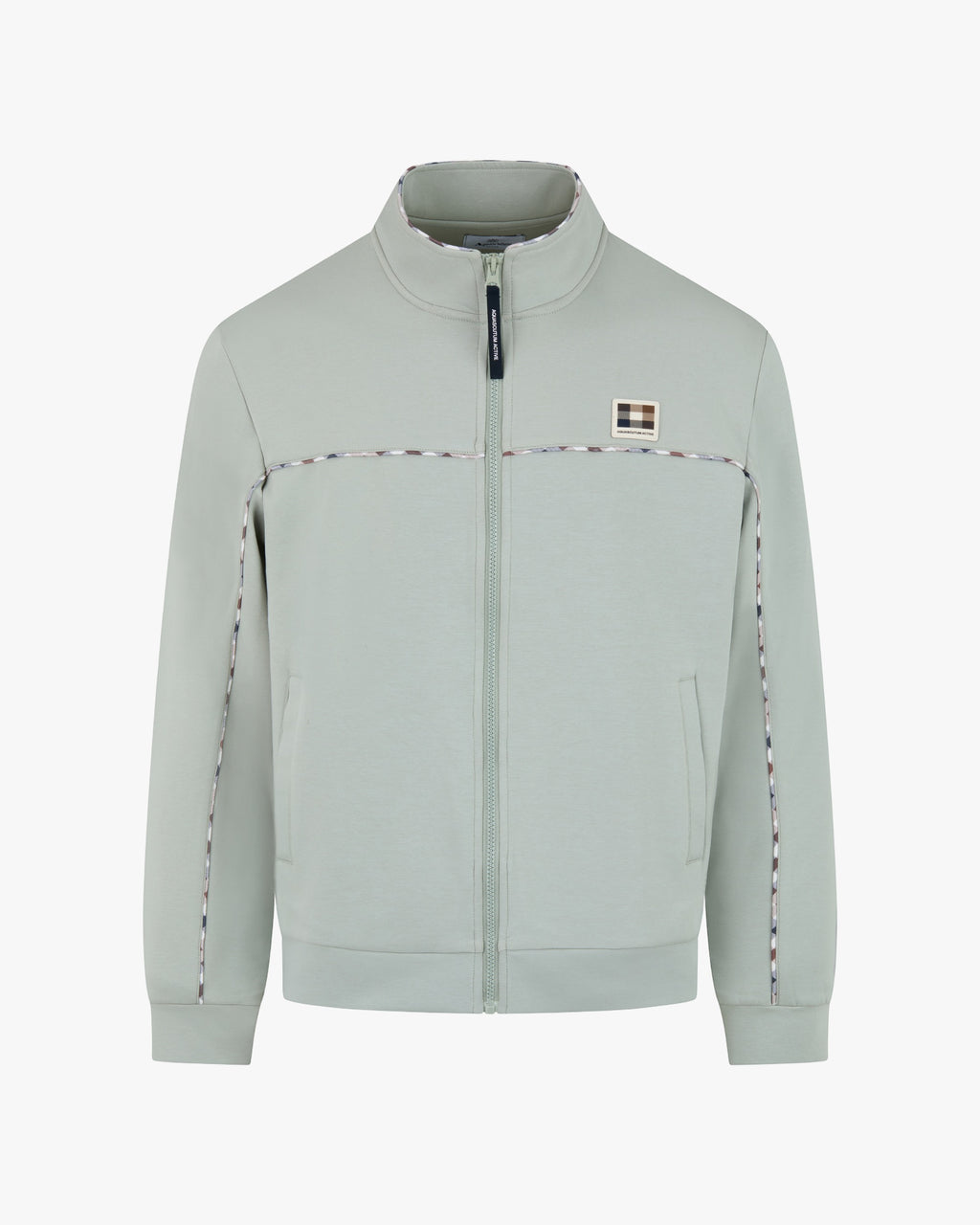 Felpa senza cappuccio Aquascutum Active PIPING SCUBA TRACK TOP