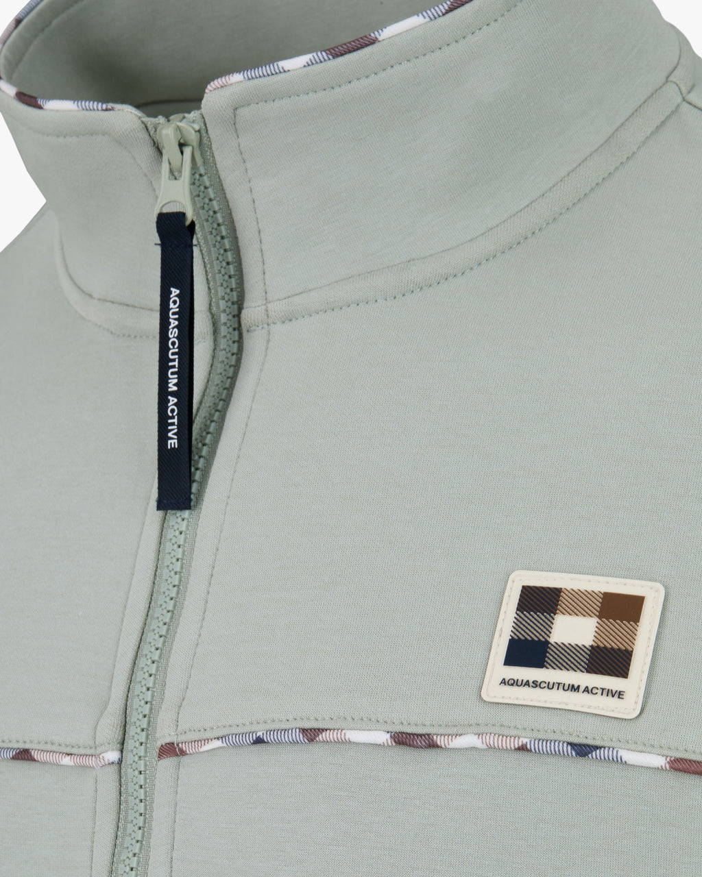 Felpa senza cappuccio Aquascutum Active PIPING SCUBA TRACK TOP