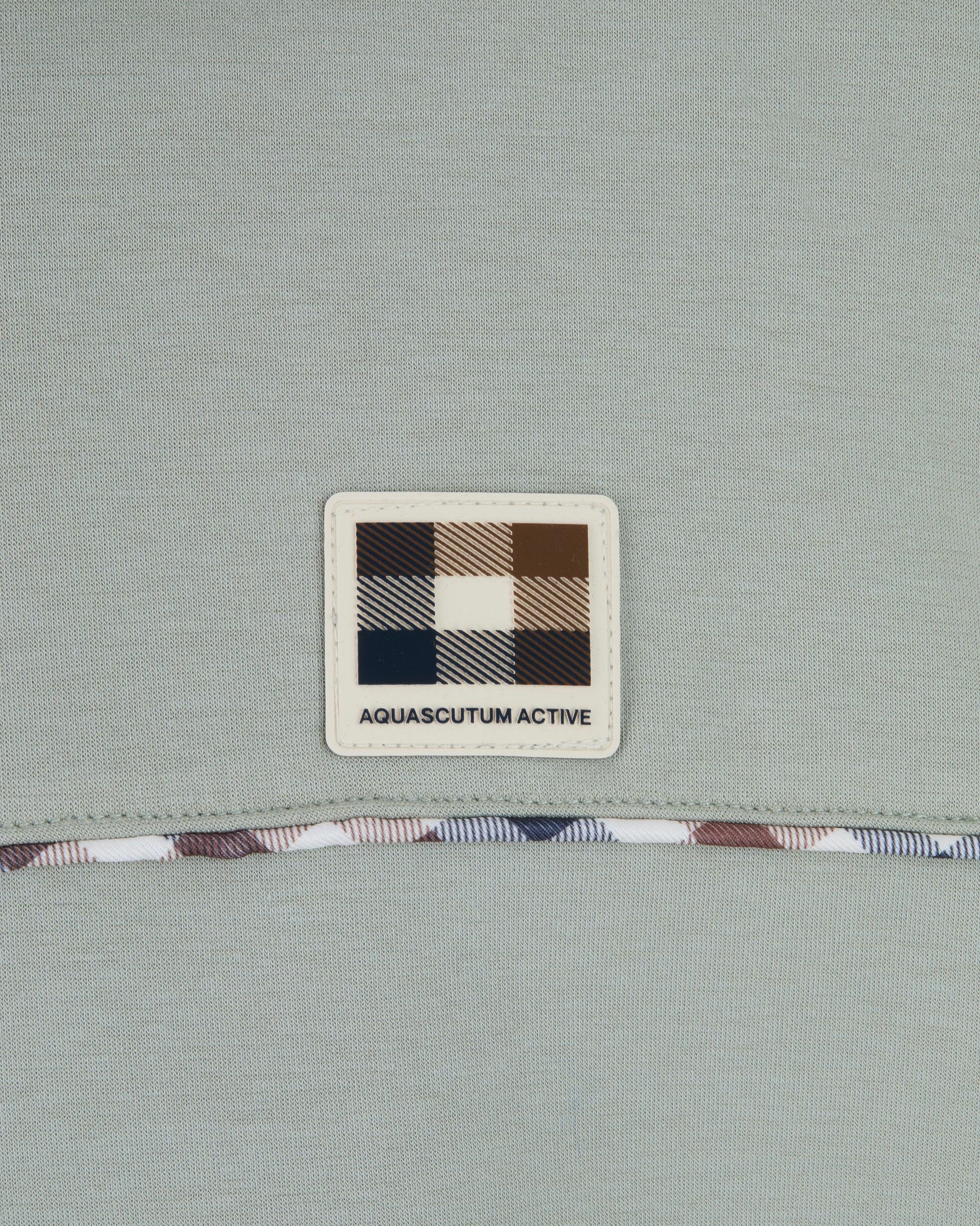 Felpa senza cappuccio Aquascutum Active PIPING SCUBA TRACK TOP