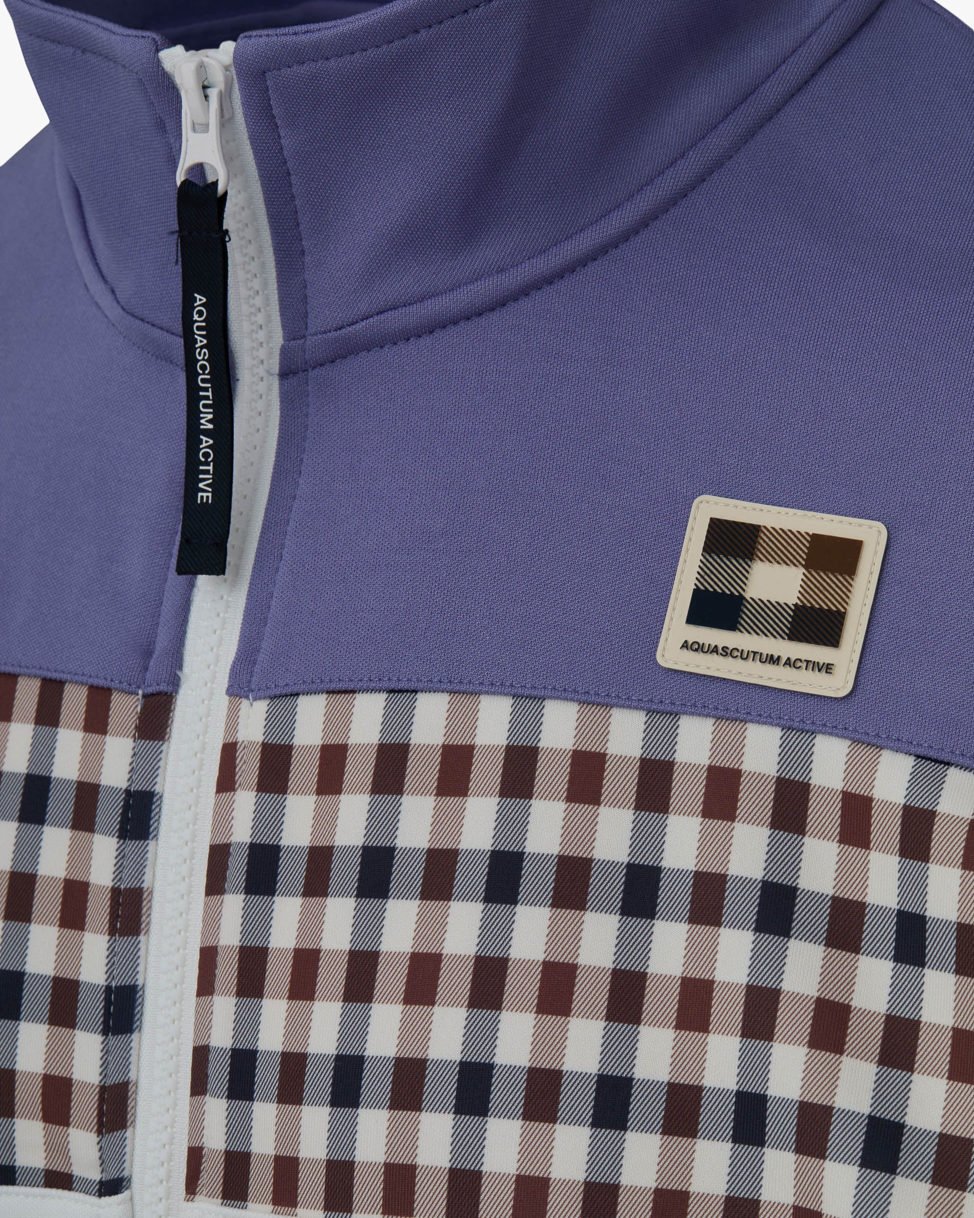 Felpa senza cappuccio Aquascutum Active CC STRIPES TRACK TOP