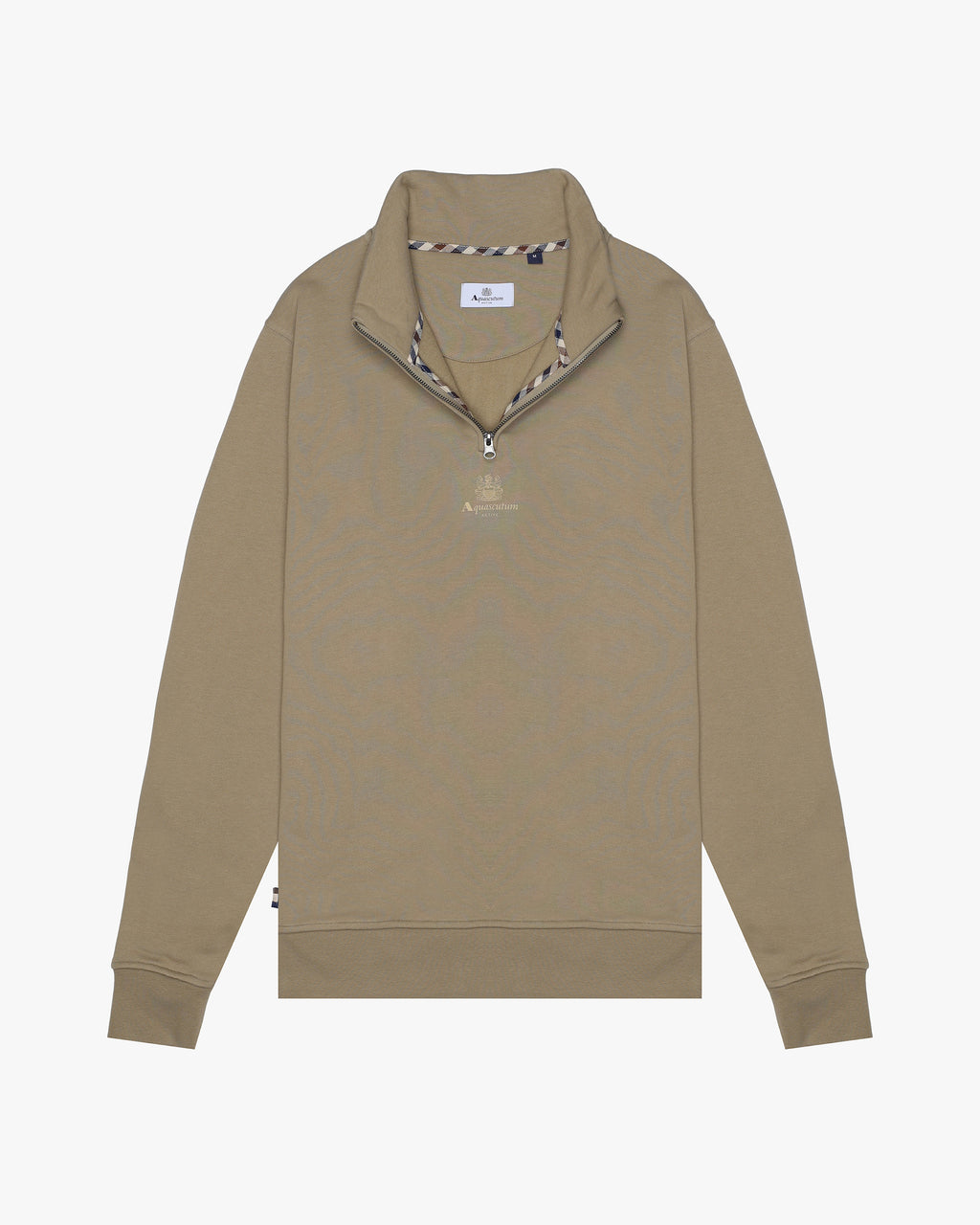 Sweatshirt Aquascutum Active CENTERED LOGO 1/4 ZIP FLEECE