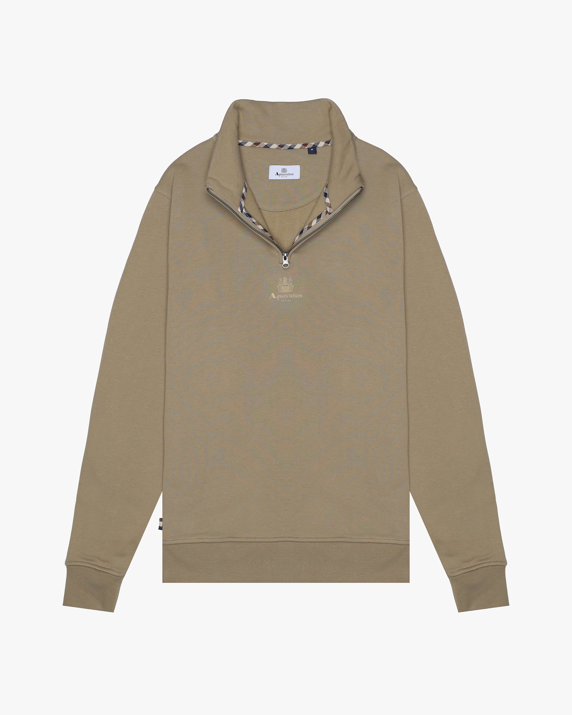 Sweatshirt Aquascutum Active CENTERED LOGO 1/4 ZIP FLEECE